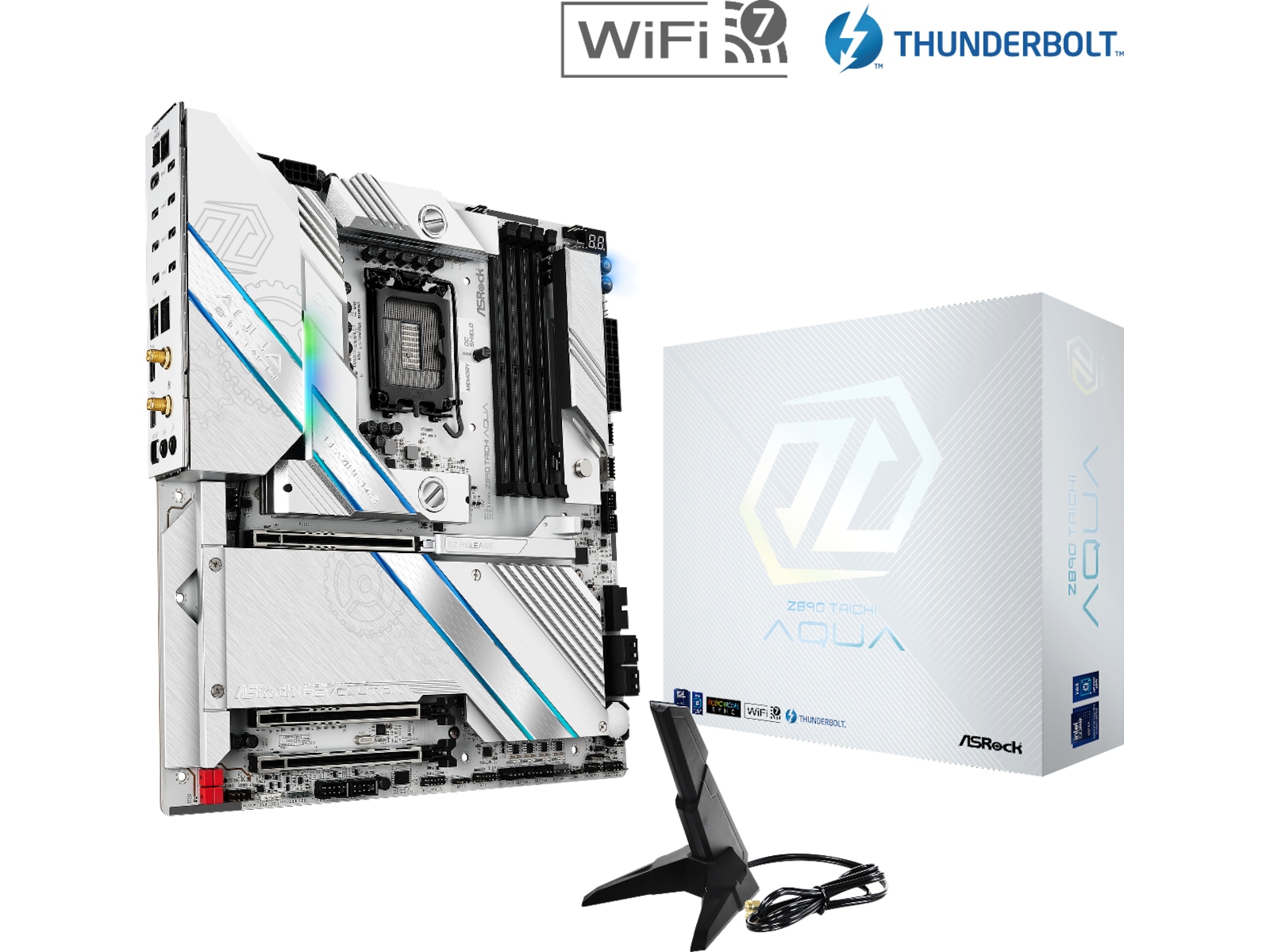 ASRock Z890 TAICHI AQUA Moderkort Intel Socket