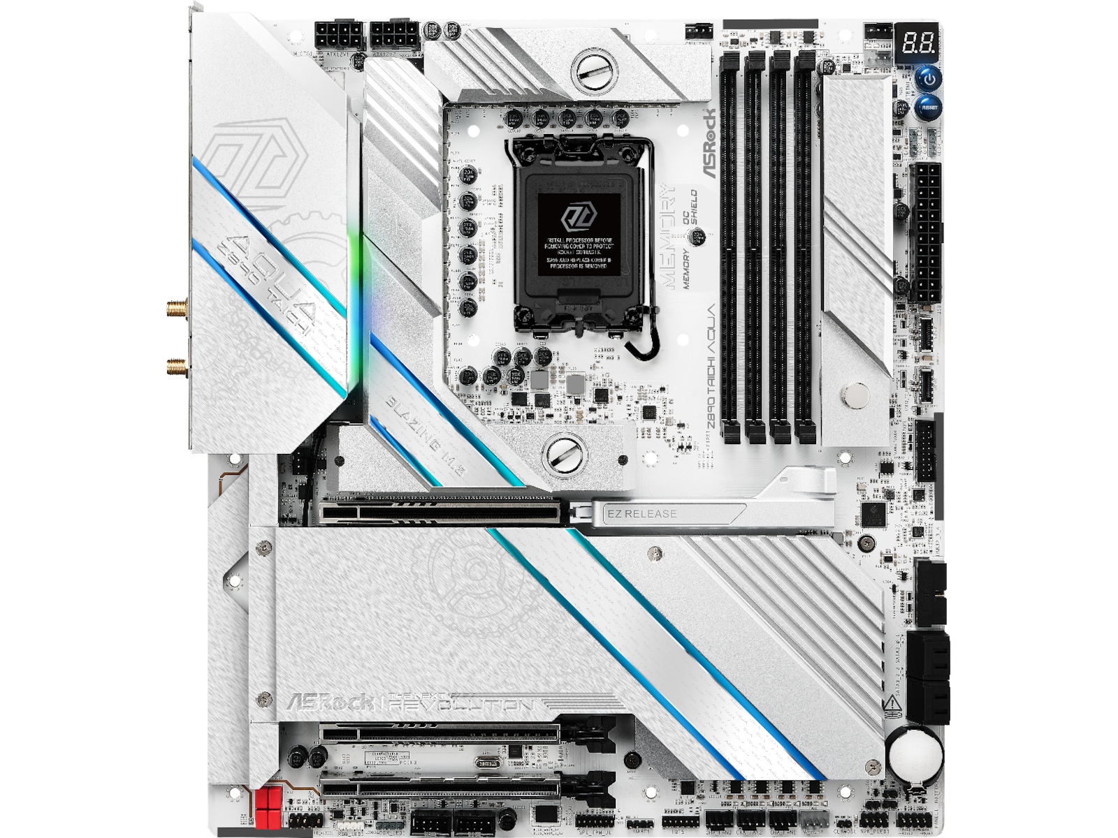 ASRock Z890 TAICHI AQUA Moderkort Intel Socket