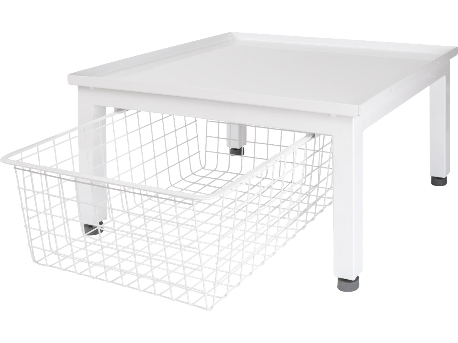 Nordic Quality Bas höjning för tvättmaskin/torktumlare med korg Tillbehör till tvättmaskiner & torktumlare