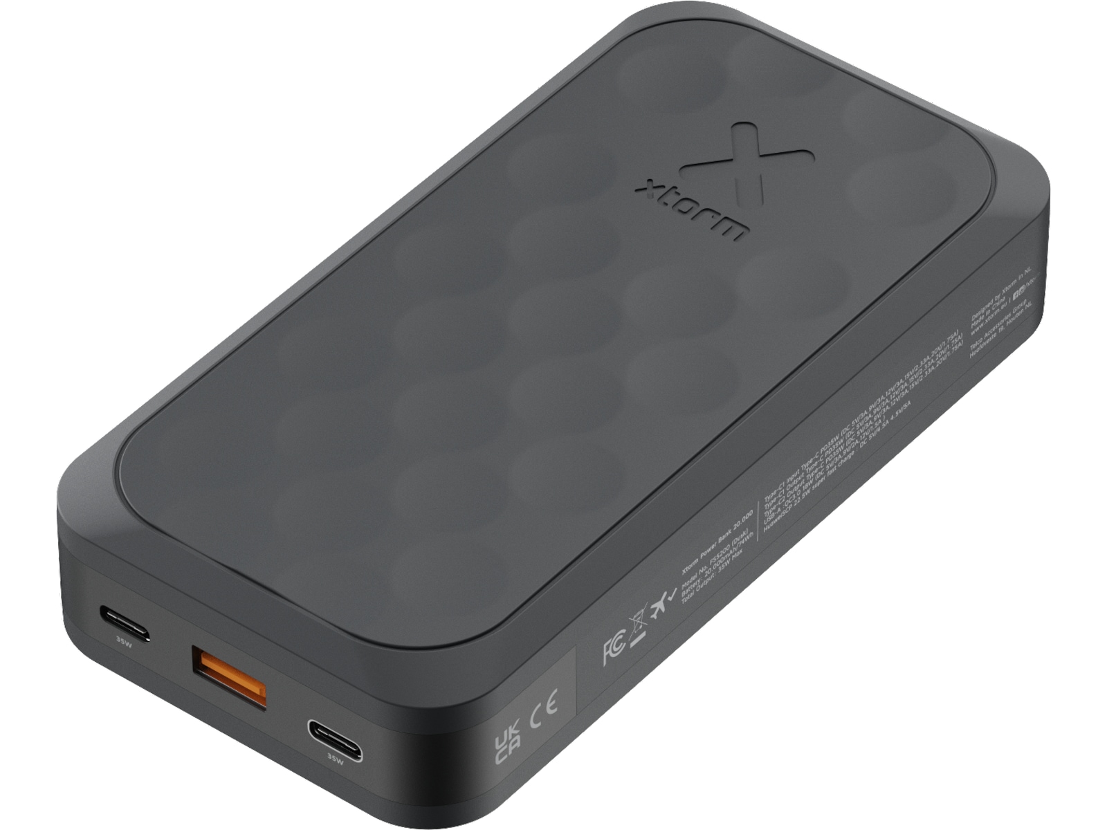 Xtorm FS5201 Powerbank 20000mAh (svart) Powerbank