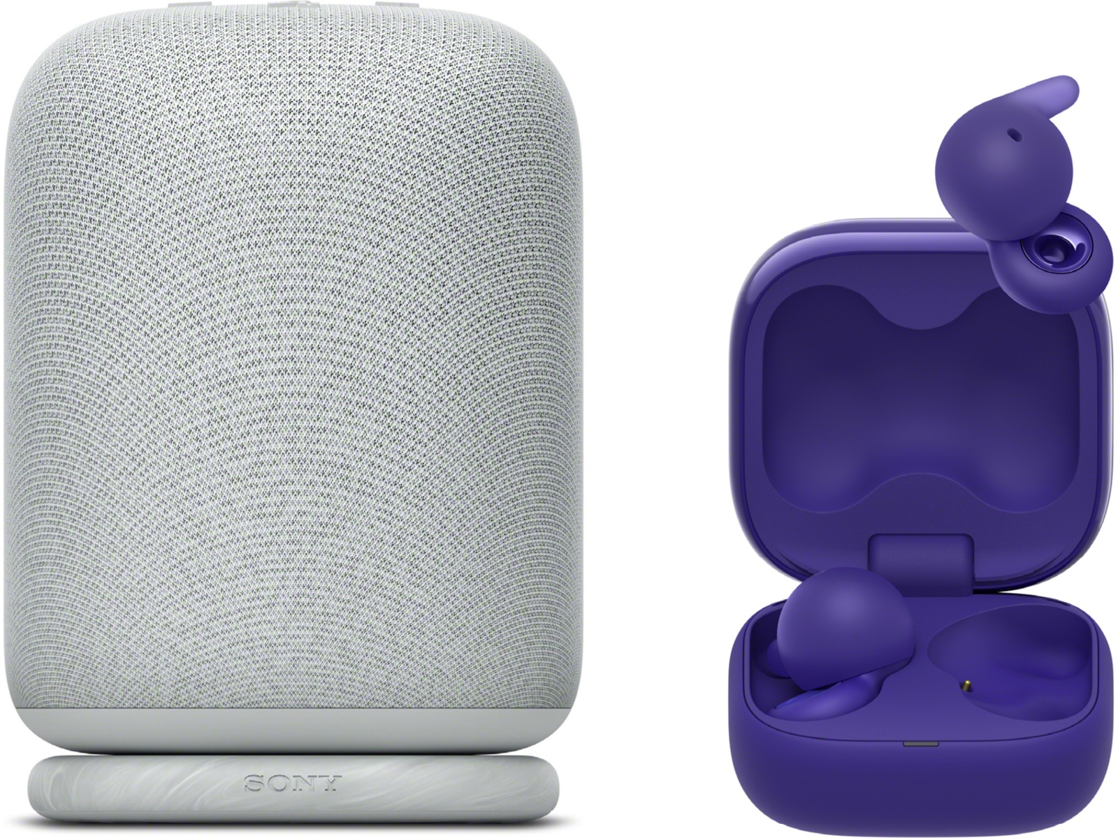 Sony Linkbuds Open True Wireless hörlurar (lila) In-ear hörlurar