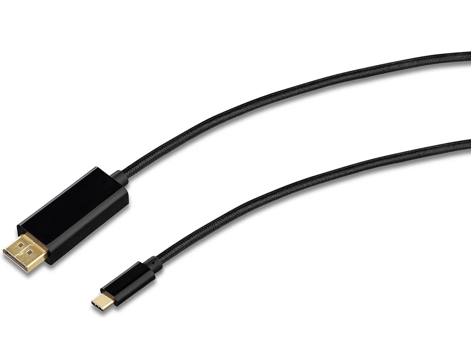 Andersson USB-C till DP-kabel 2M Skärmkablar