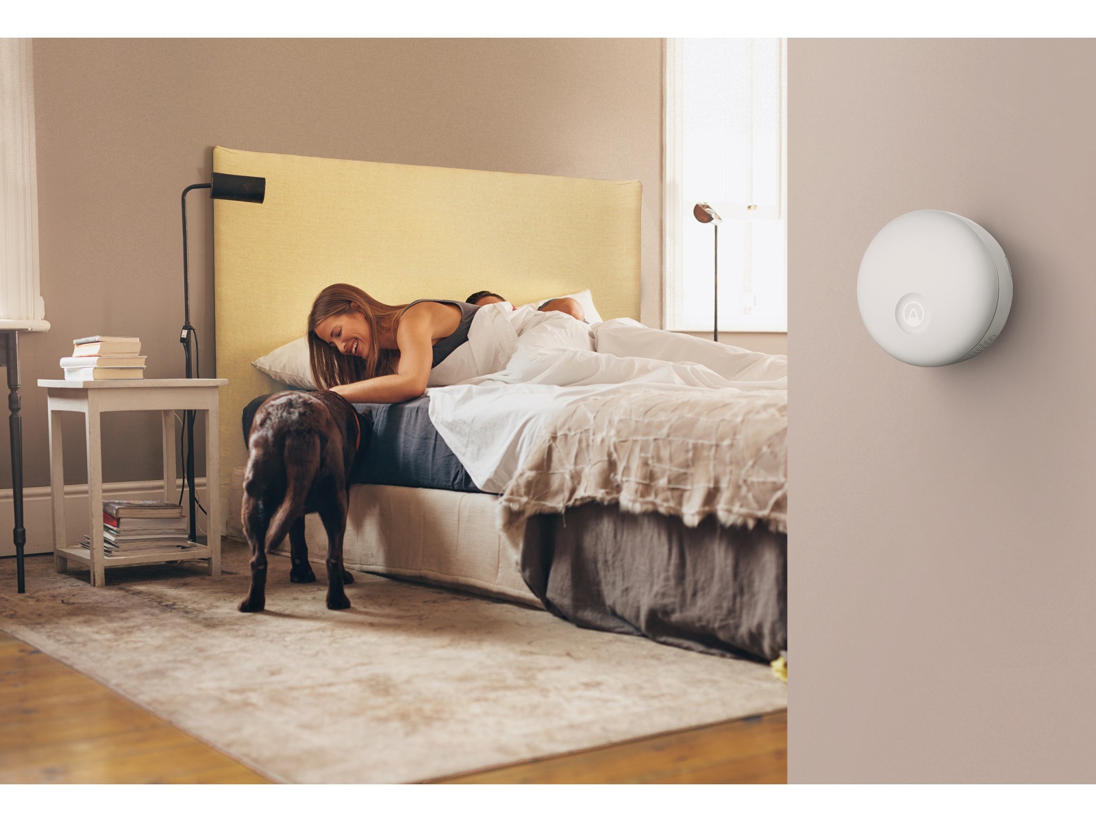 Airthings Wave Enhance luftkvalitetsmätare Luftkvalitetsmätare