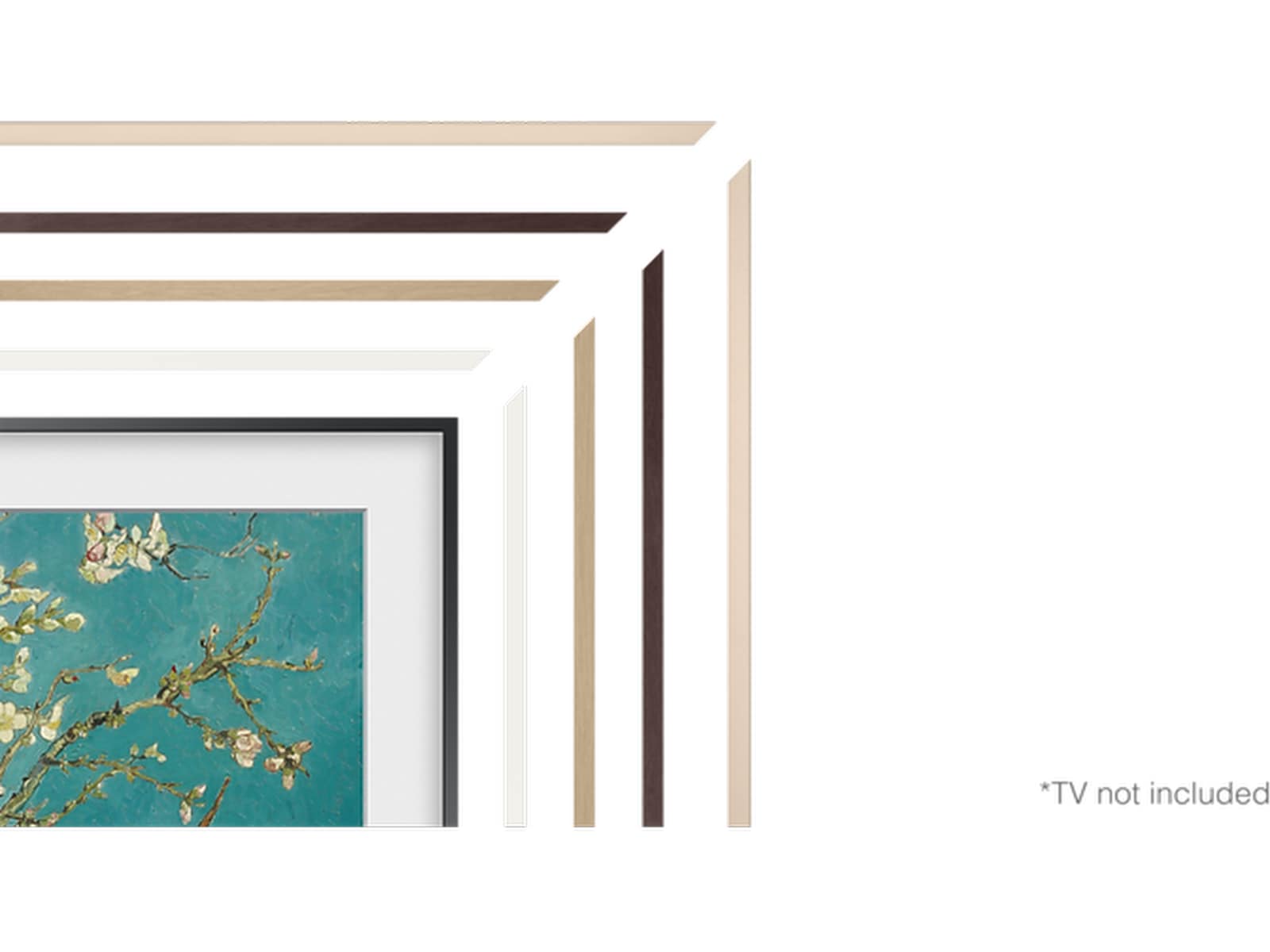 Samsung 43" ram till The Frame (2021-2025, sand gold) TV-ram & tillbehör