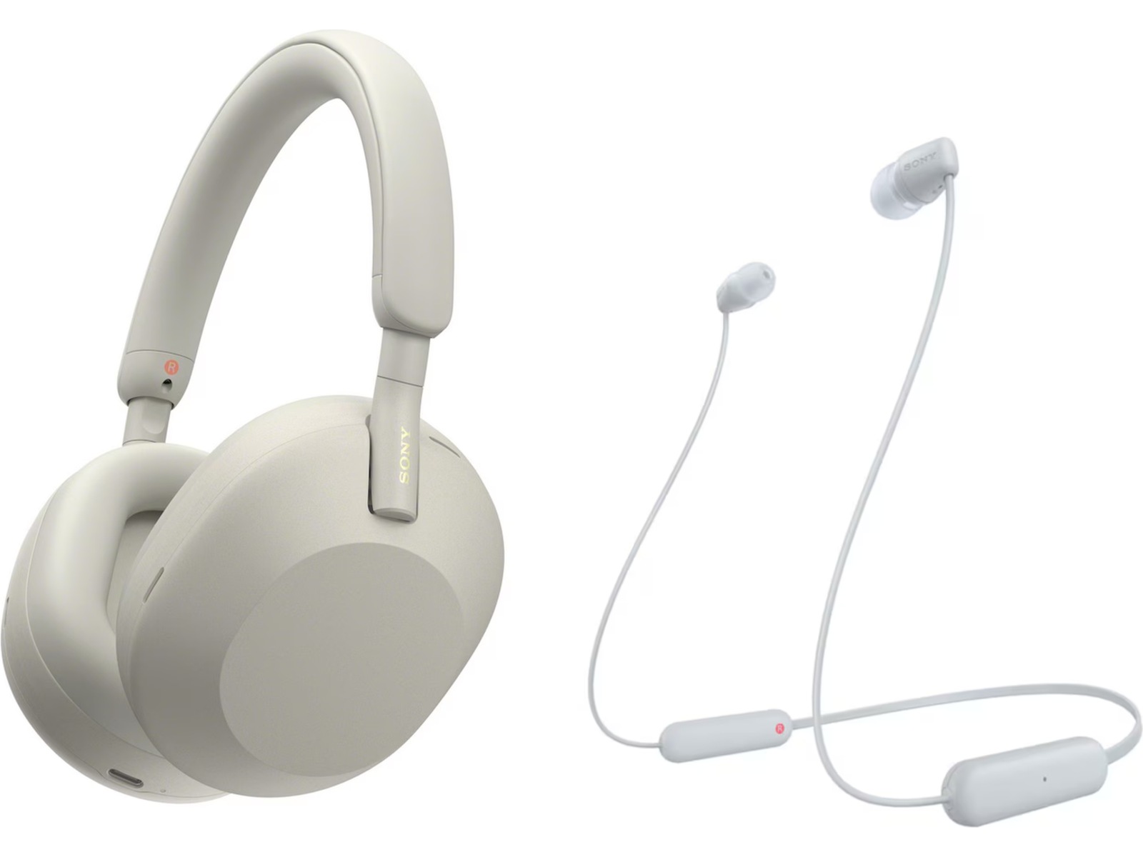 Sony WH-1000XM5 Trådlös hörlurar, Over-Ear (silver) Hörlurar
