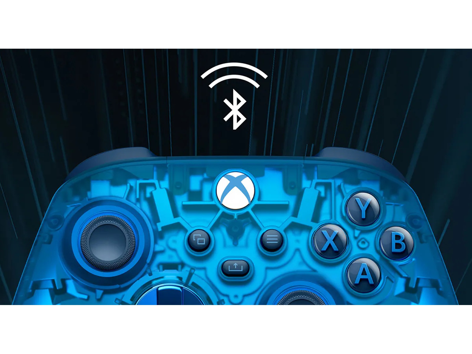 Xbox Trådlös Kontroller (Sky Cipher LE) Tillbehör till spelkonsoler