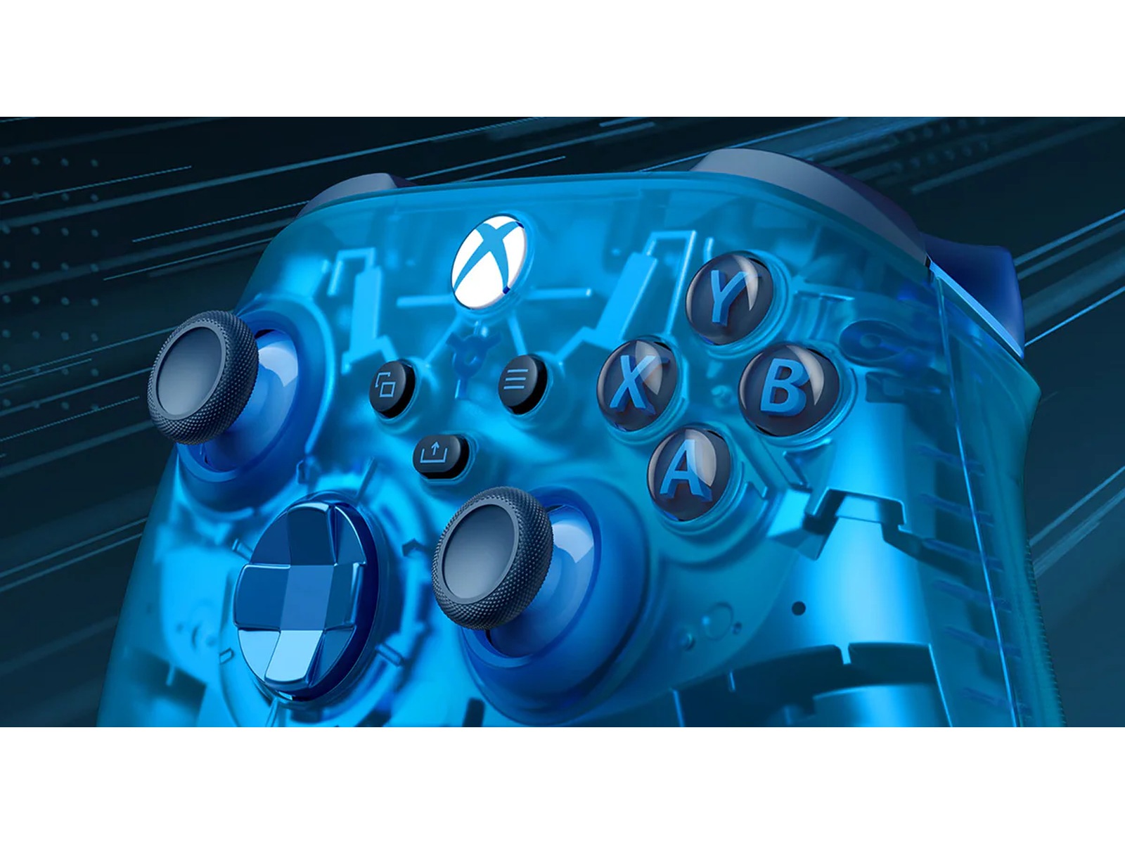 Xbox Trådlös Kontroller (Sky Cipher LE) Tillbehör till spelkonsoler