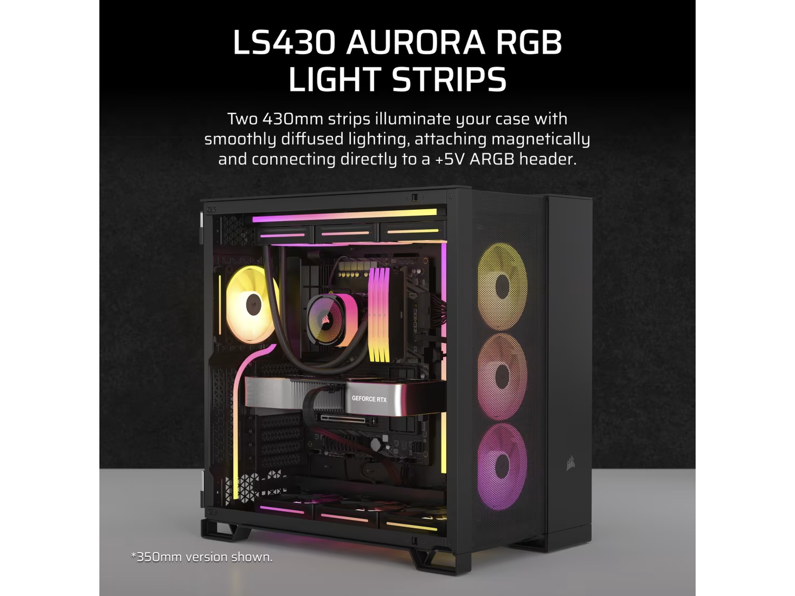 Corsair iCUE Link LS430 Aurora RGB Light Strips Tillbehör