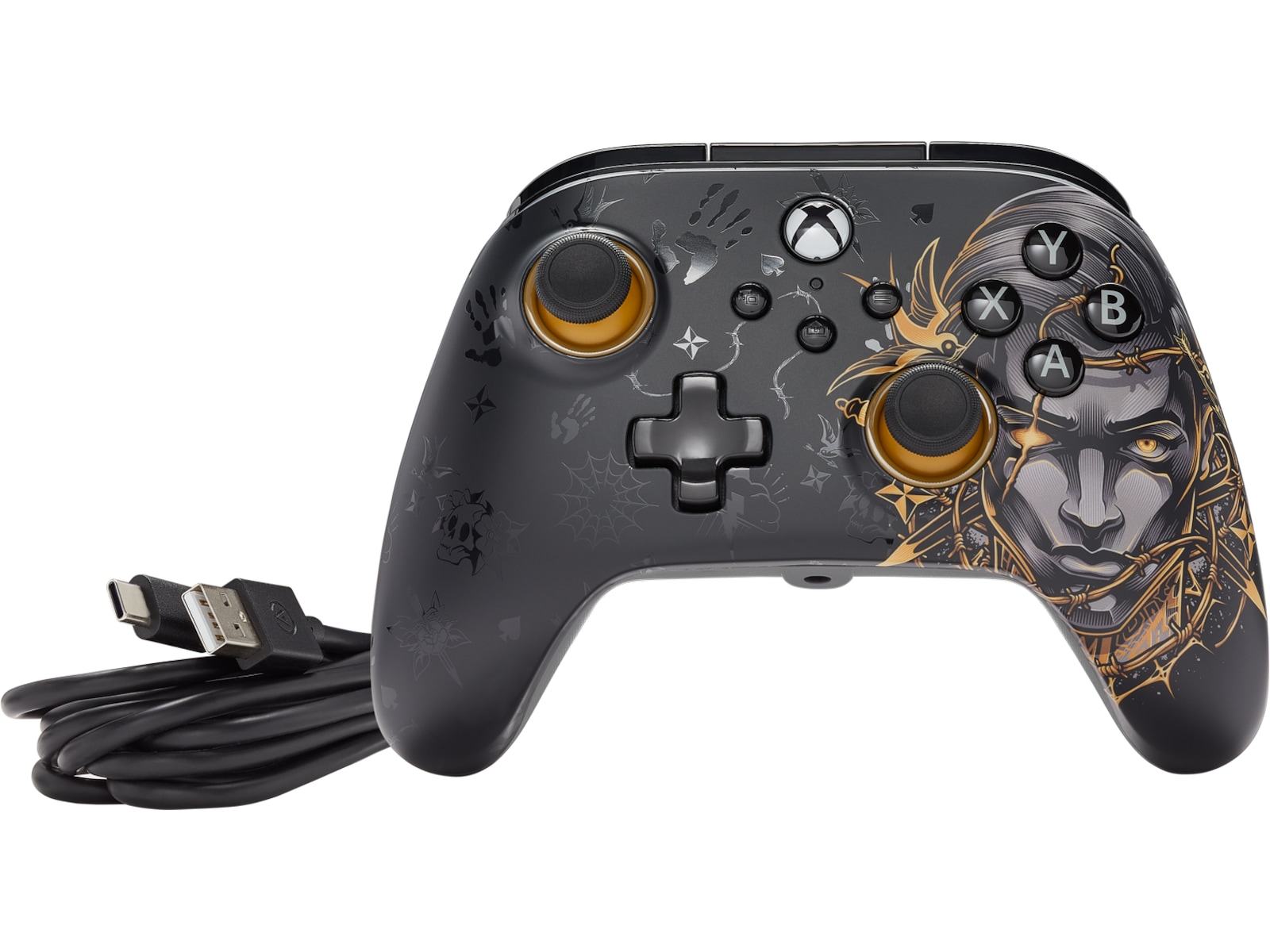 PowerA Xbox Series X/S Controller (Midas) Tillbehör till spelkonsoler