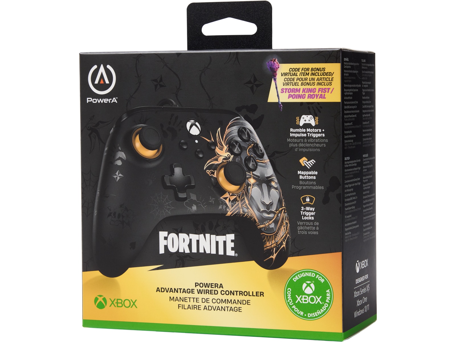 PowerA Xbox Series X/S Controller (Midas) Tillbehör till spelkonsoler