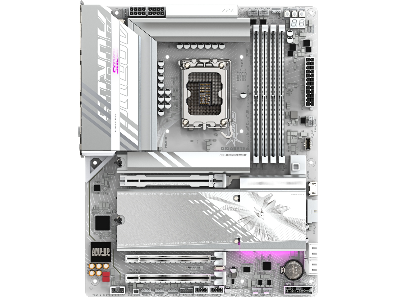 GIGABYTE Z890 A ELITE WF7 ICE Moderkort Intel Socket