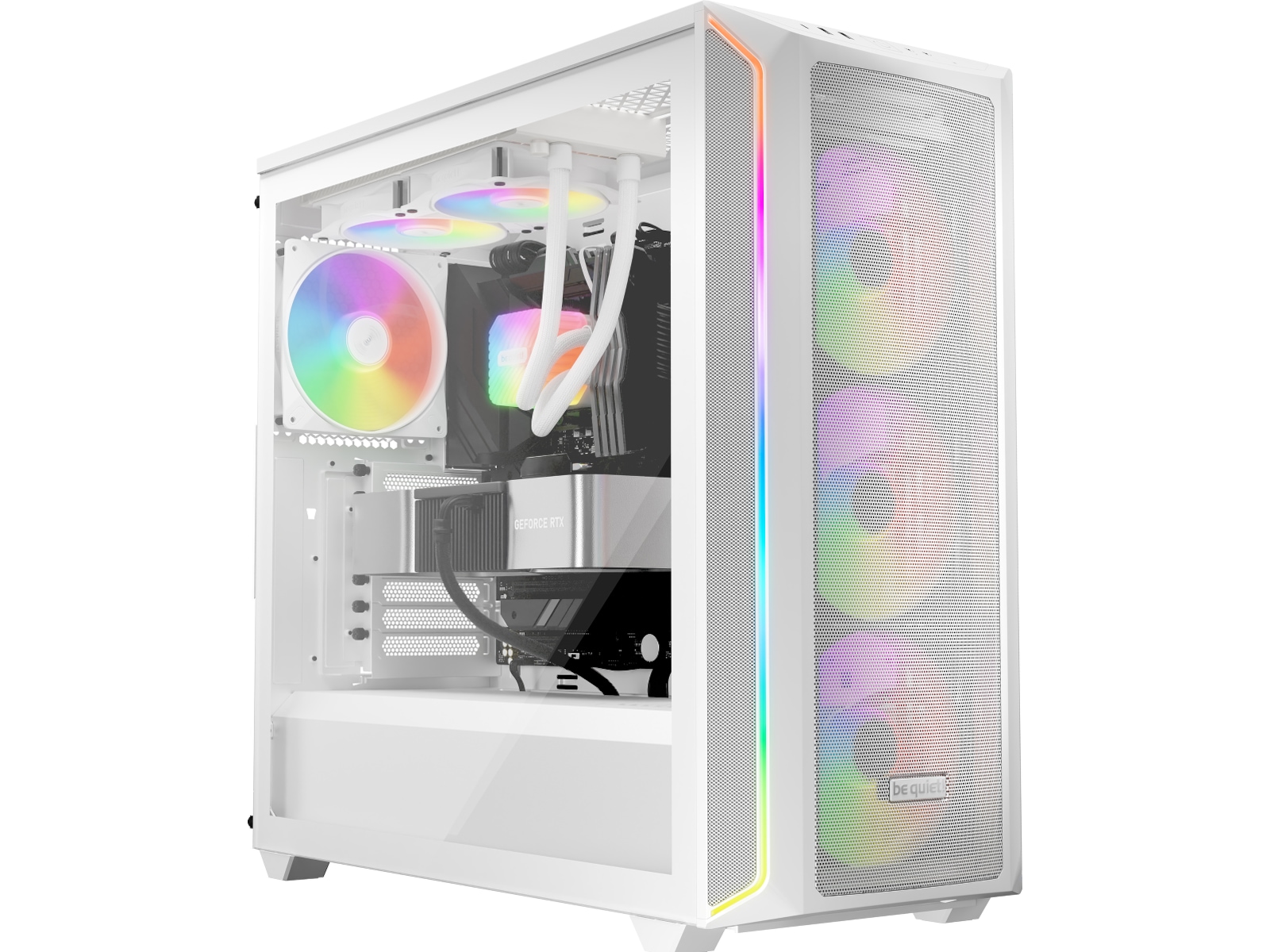 be quiet! LIGHT WINGS LX 140 PWM Fläkt 3pk (vit) Fläkt