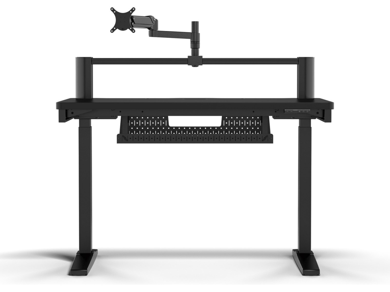 Corsair Platform:4 Elevate Skrivbord (svart/svart) Gamingdesk