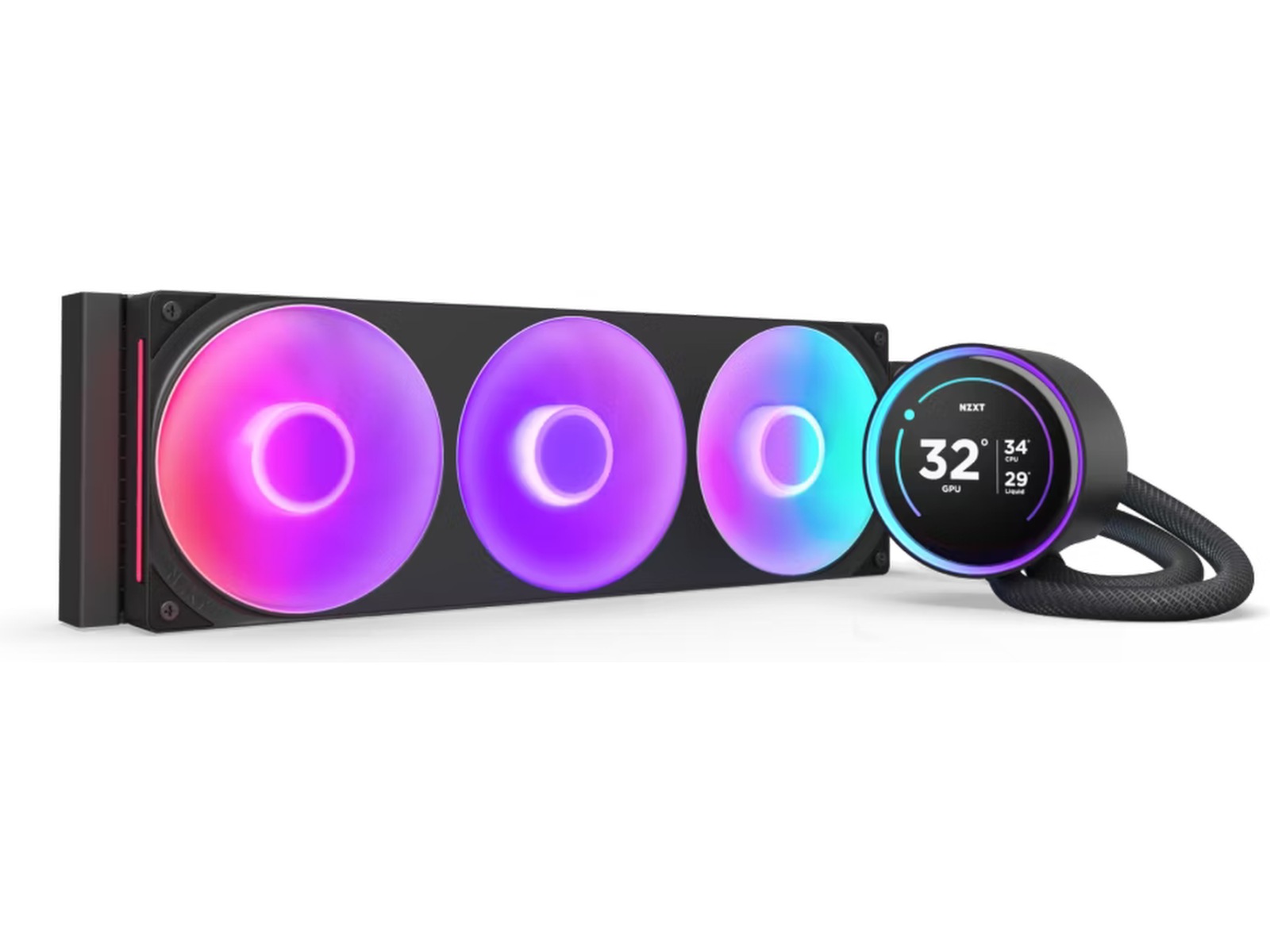 NZXT Kraken 360 Elite V2 2024 RGB Kylare (svart) CPU - Vattenkylning