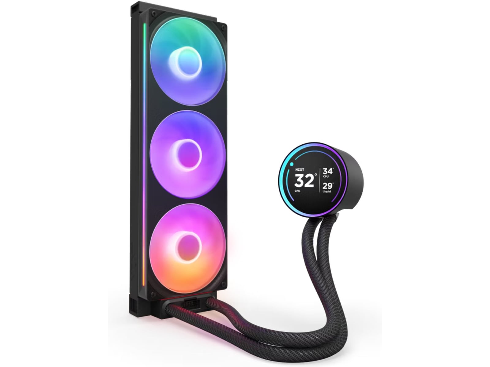 NZXT Kraken 360 Elite V2 2024 RGB Kylare (svart) CPU - Vattenkylning