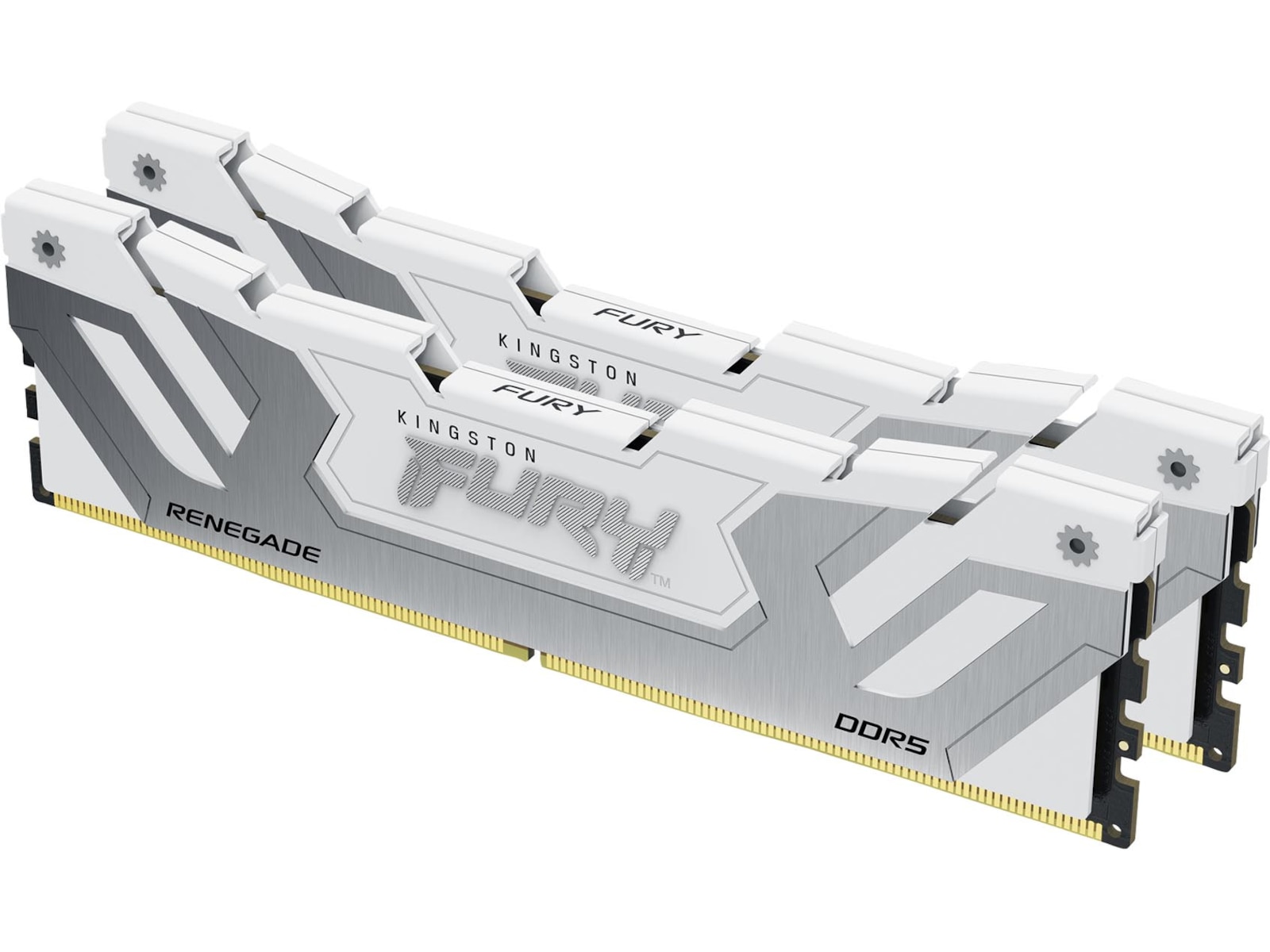 Kingston Fury Renegade DDR5 8400MHz 48GB (vit) Minne