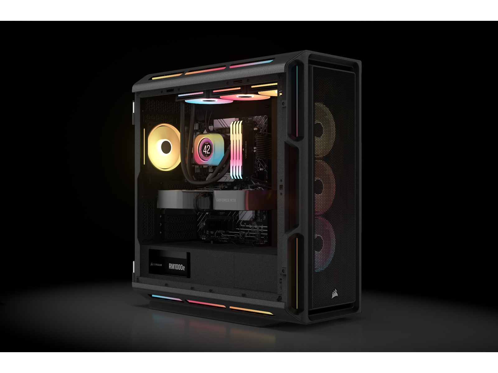 Corsair RMe Series RM1000e PSU (svart) Nätaggregat