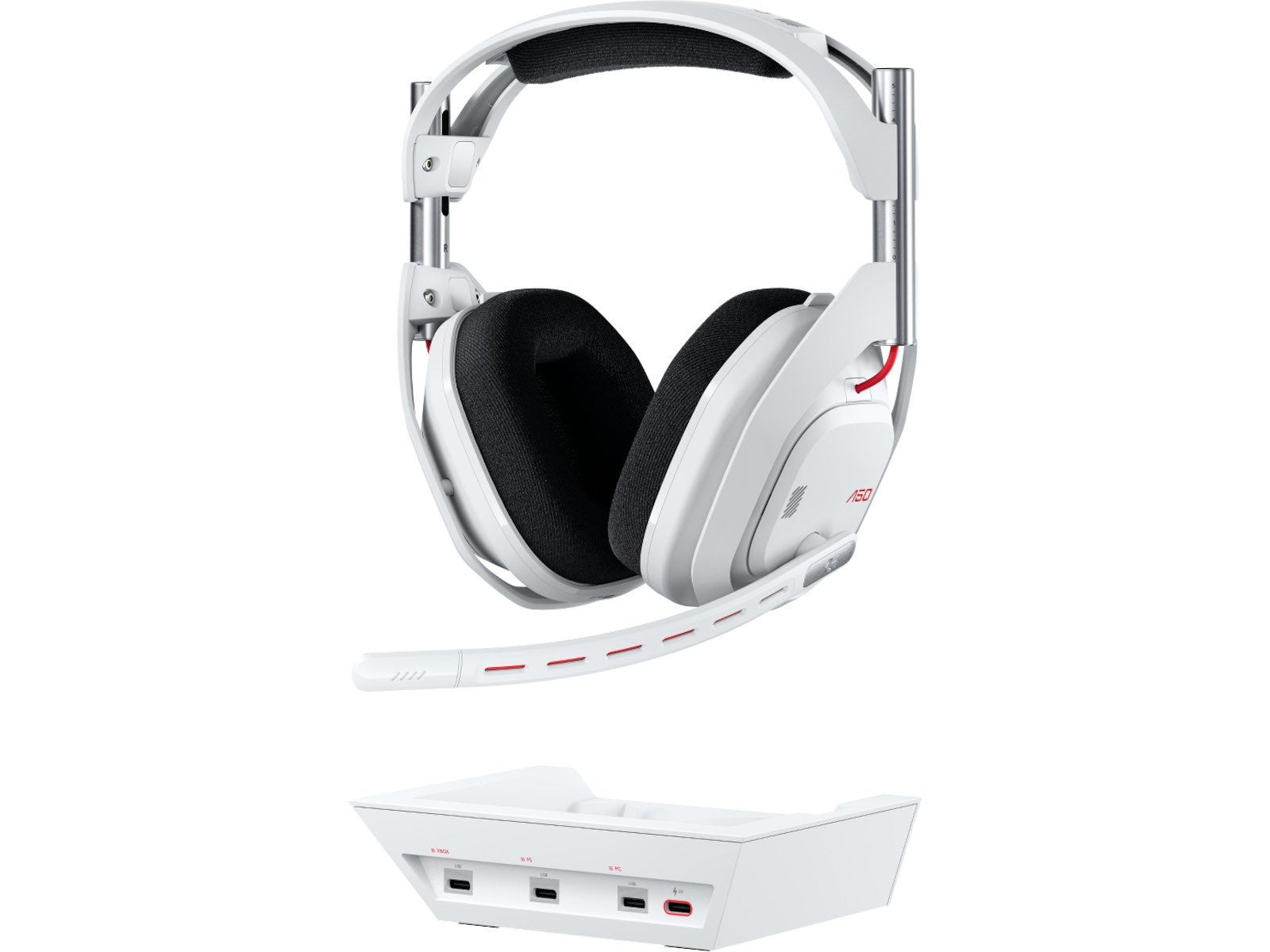 Logitech Astro A50 Lightspeed Trådlöst Gamingheadset (vit) -B-Grade Demo headset