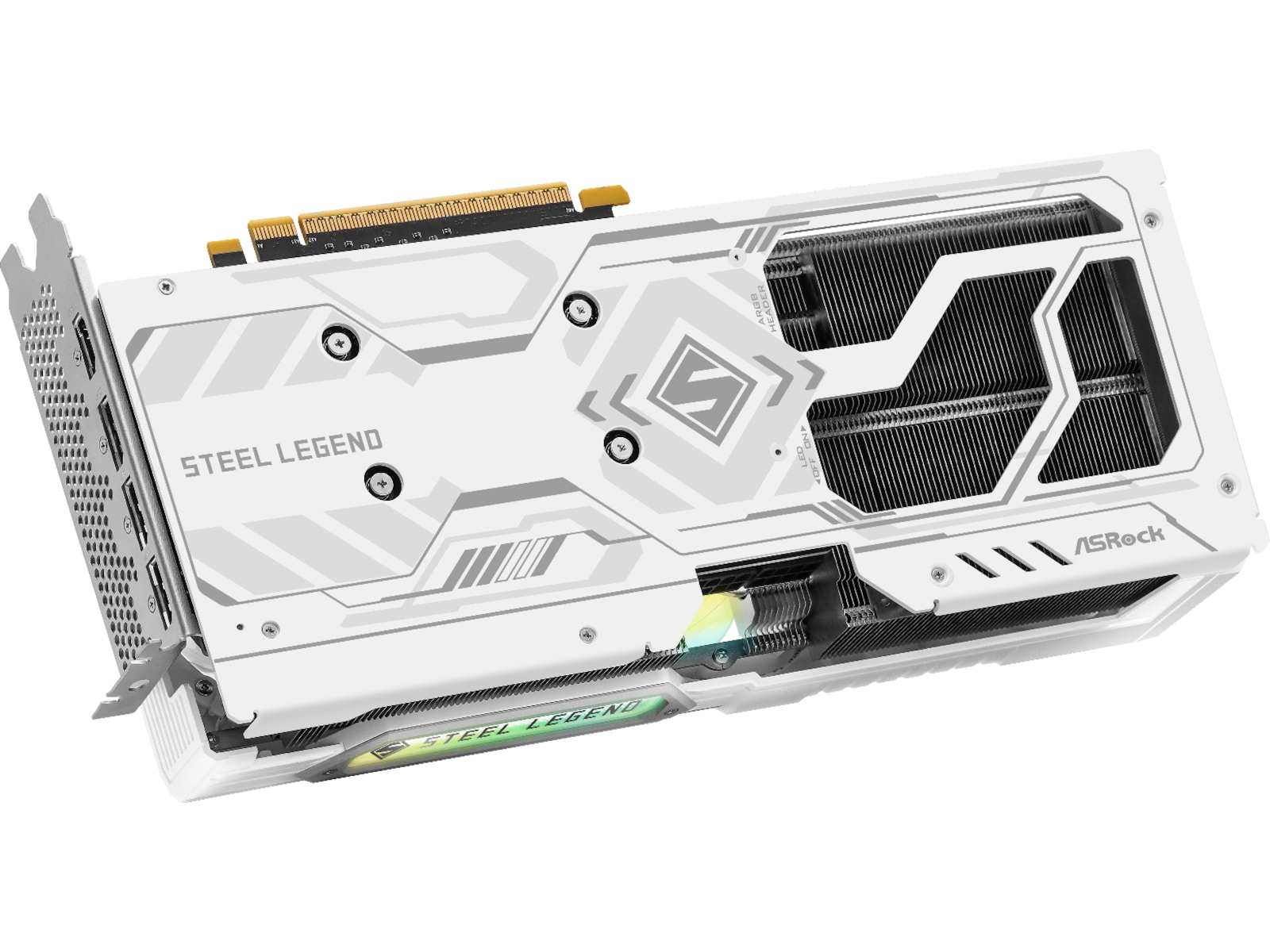 ASRock Intel Arc B580 Steel Legend OC Grafikkort