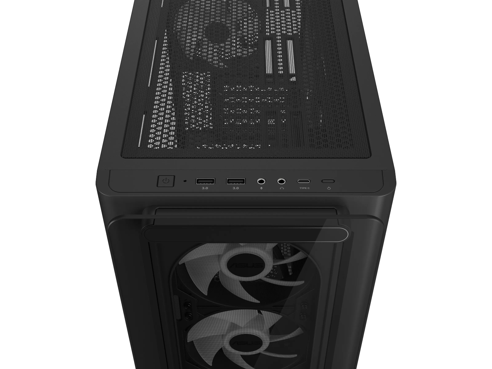 Asus A23 Plus ARGB micro-ATX (svart) Mini/Micro/Nano tower