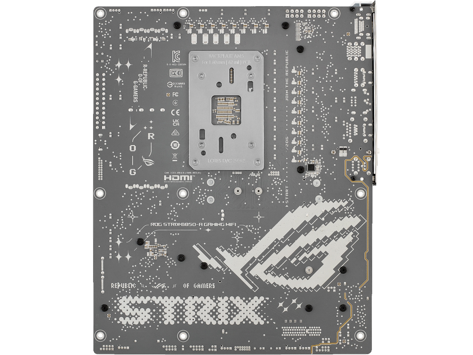 ASUS ROG STRIX B850-A GAMING WIFI Moderkort AMD Socket