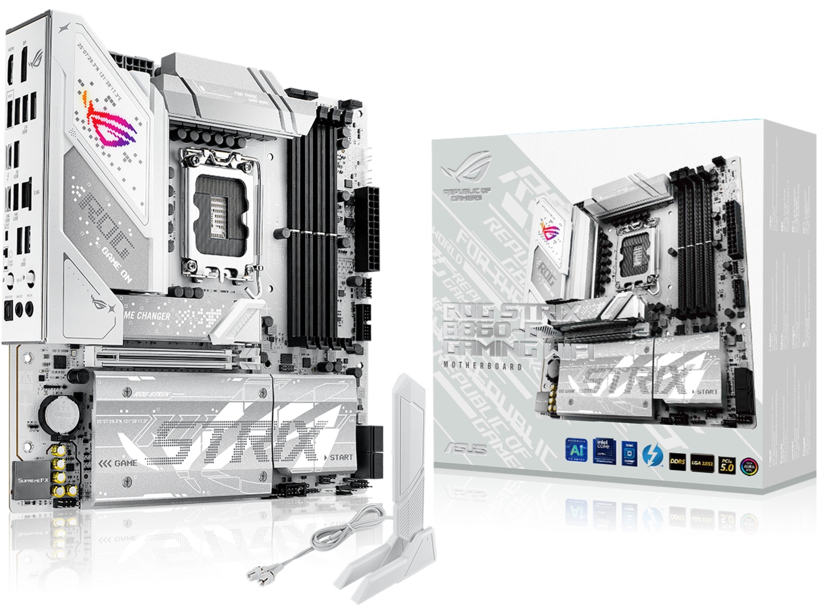 ASUS ROG STRIX B860-G GAMING WIFI Moderkort Intel Socket