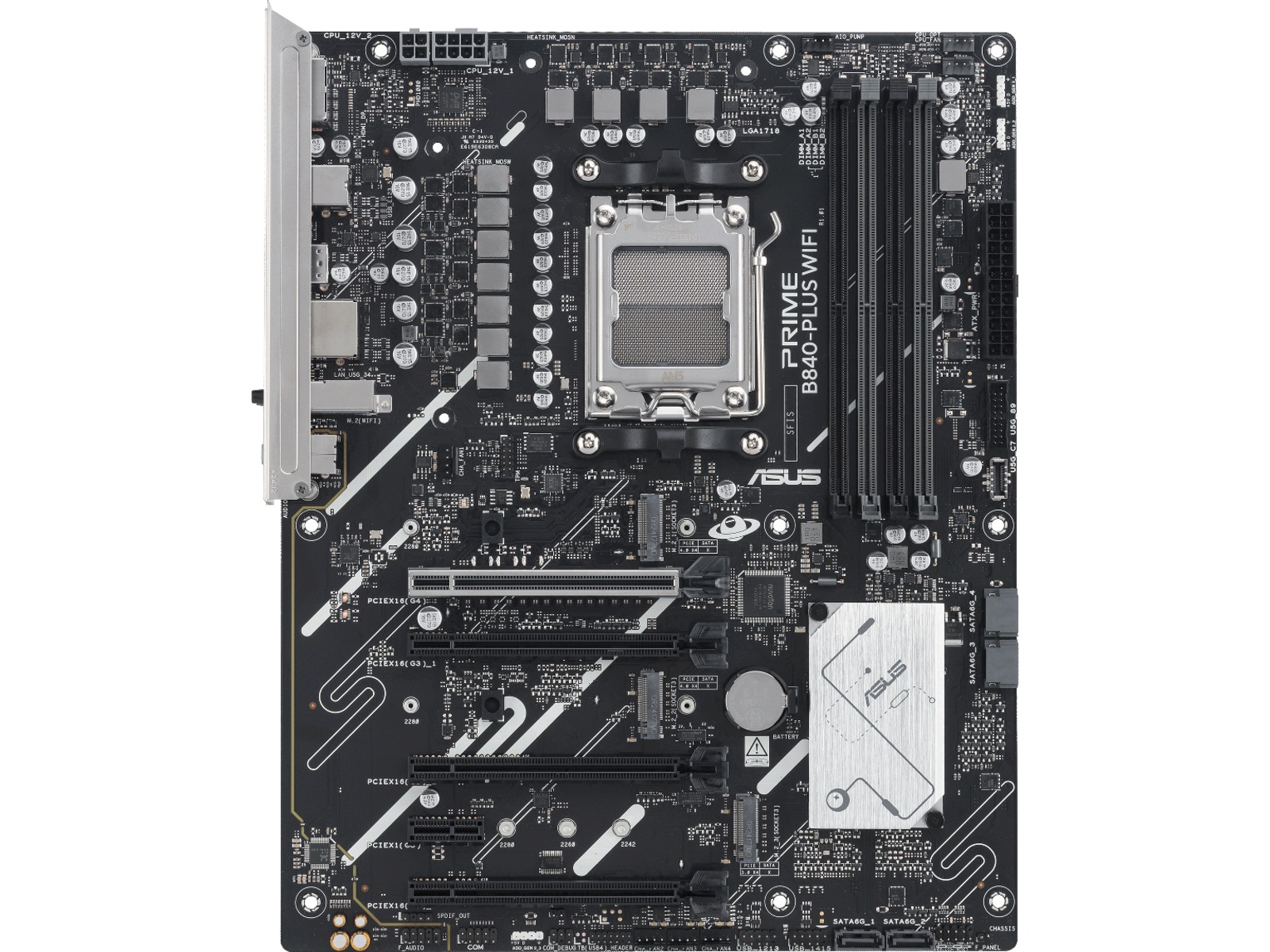 ASUS PRIME B840-PLUS WIFI Moderkort AMD Socket
