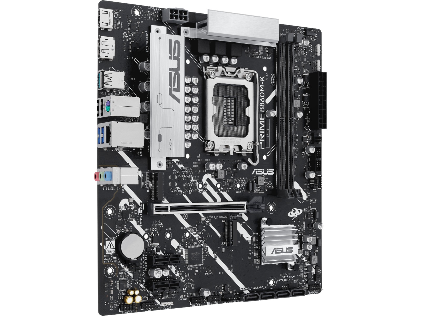 ASUS PRIME B860M-K Moderkort Intel Socket