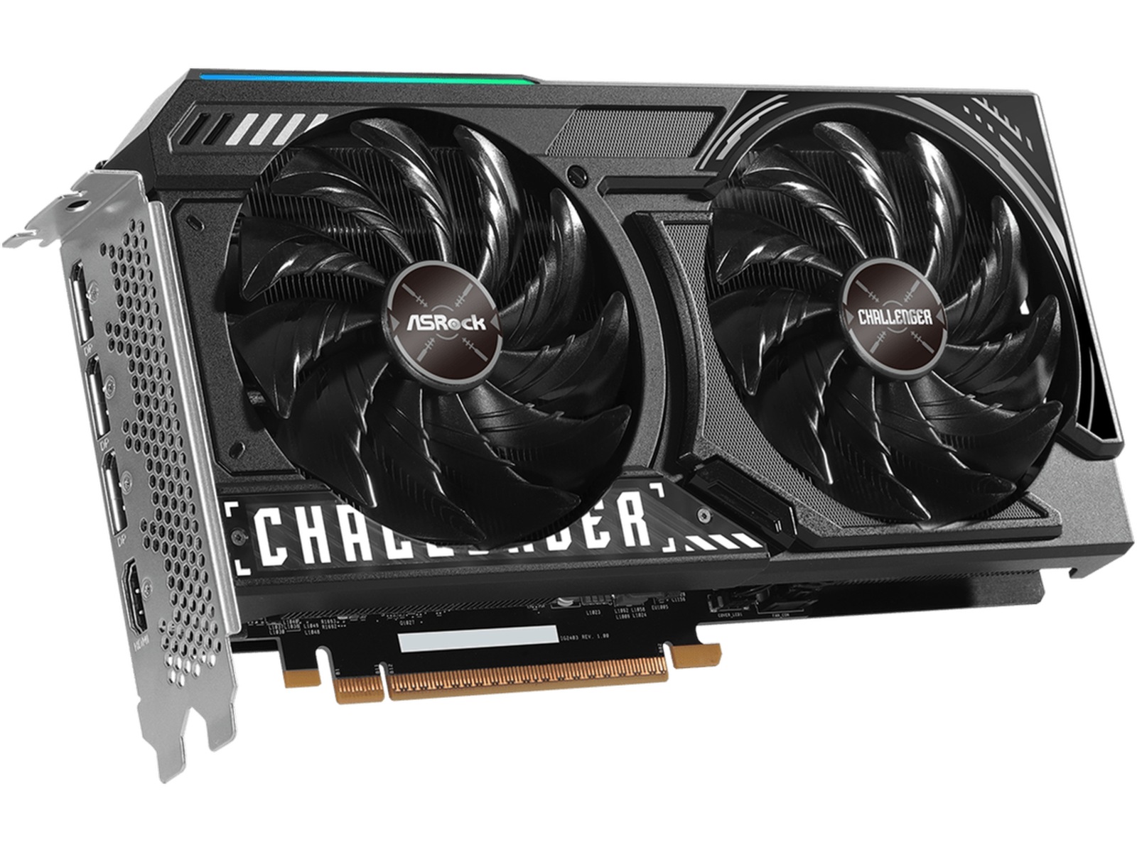 ASRock Intel Arc B570 Challenger OC Grafikkort