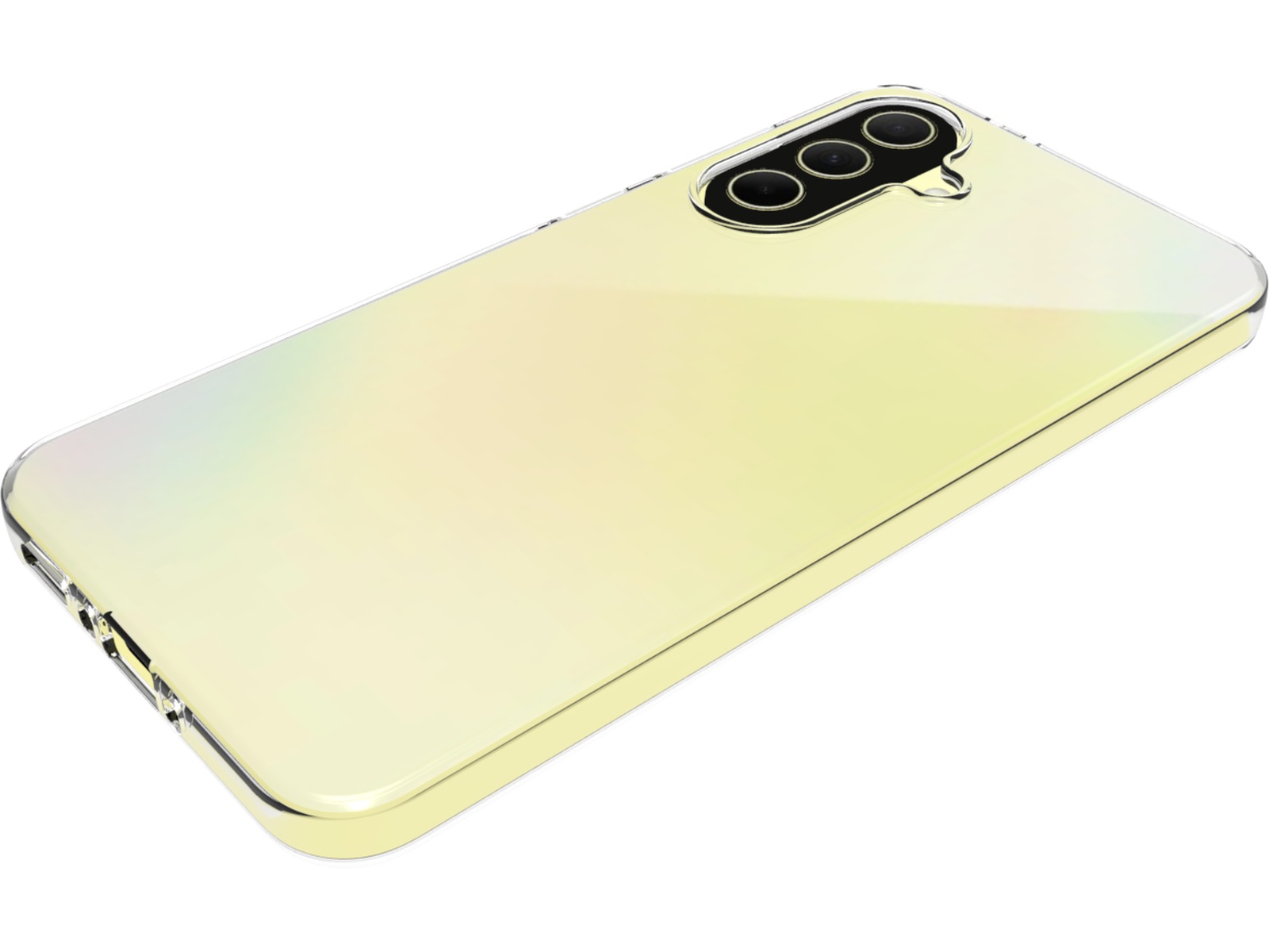 iiglo Galaxy A36 Silikonskal (transparent) Mobilskal