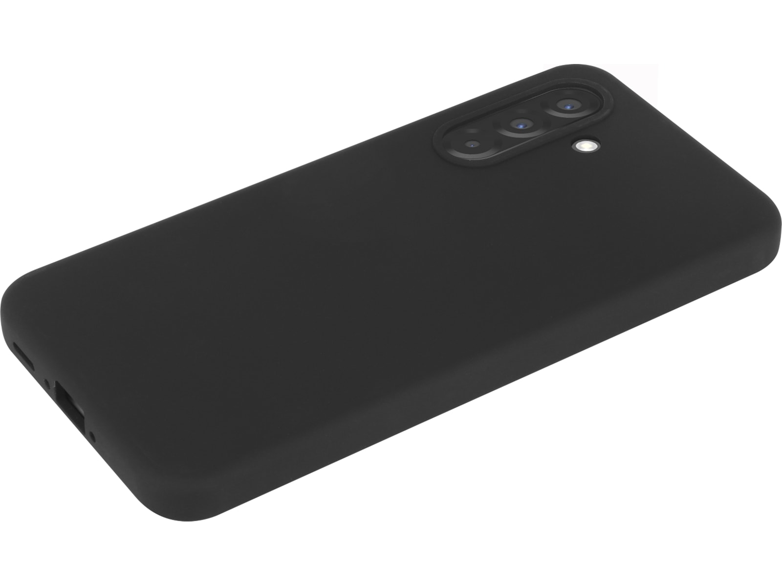 iiglo Galaxy A36 Silikonskal (svart) Mobilskal