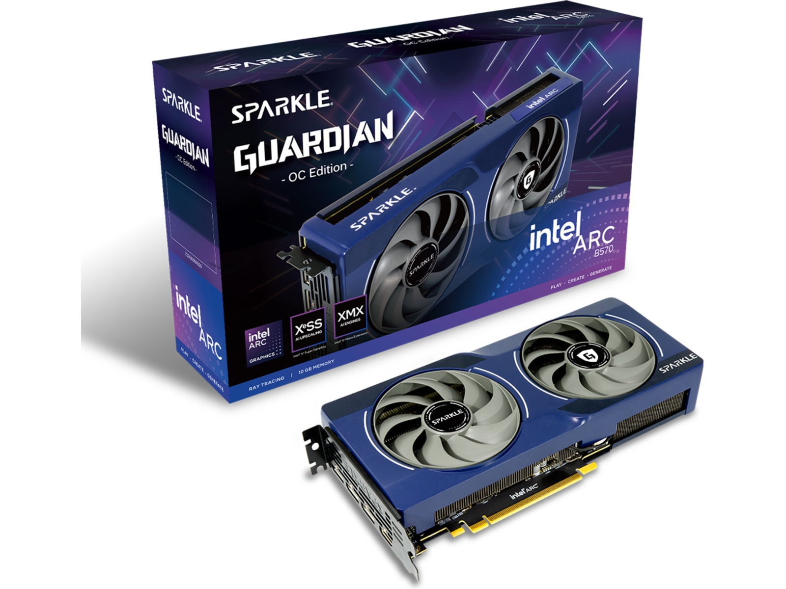 Sparkle Intel Arc B570 GUARDIAN OC Grafikkort