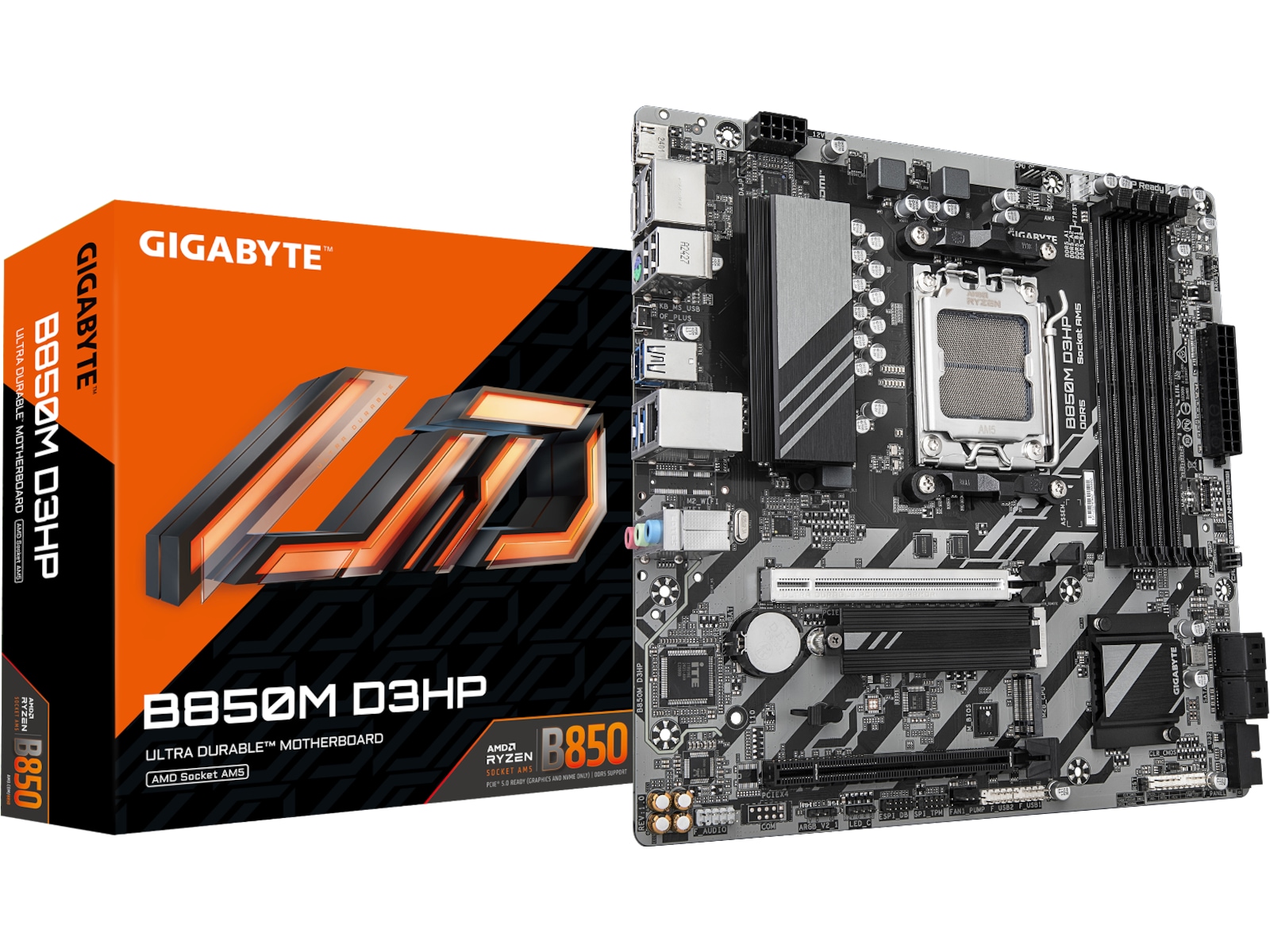 Gigabyte B850M D3HP Moderkort AMD Socket