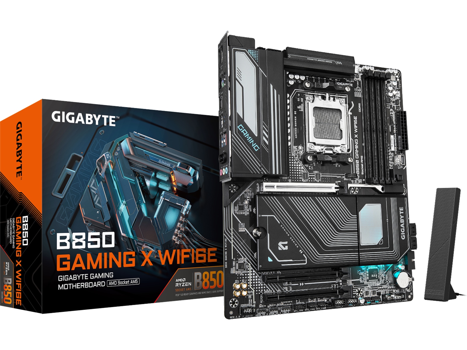 Gigabyte B850 GAMING X WIFI6E Moderkort AMD Socket