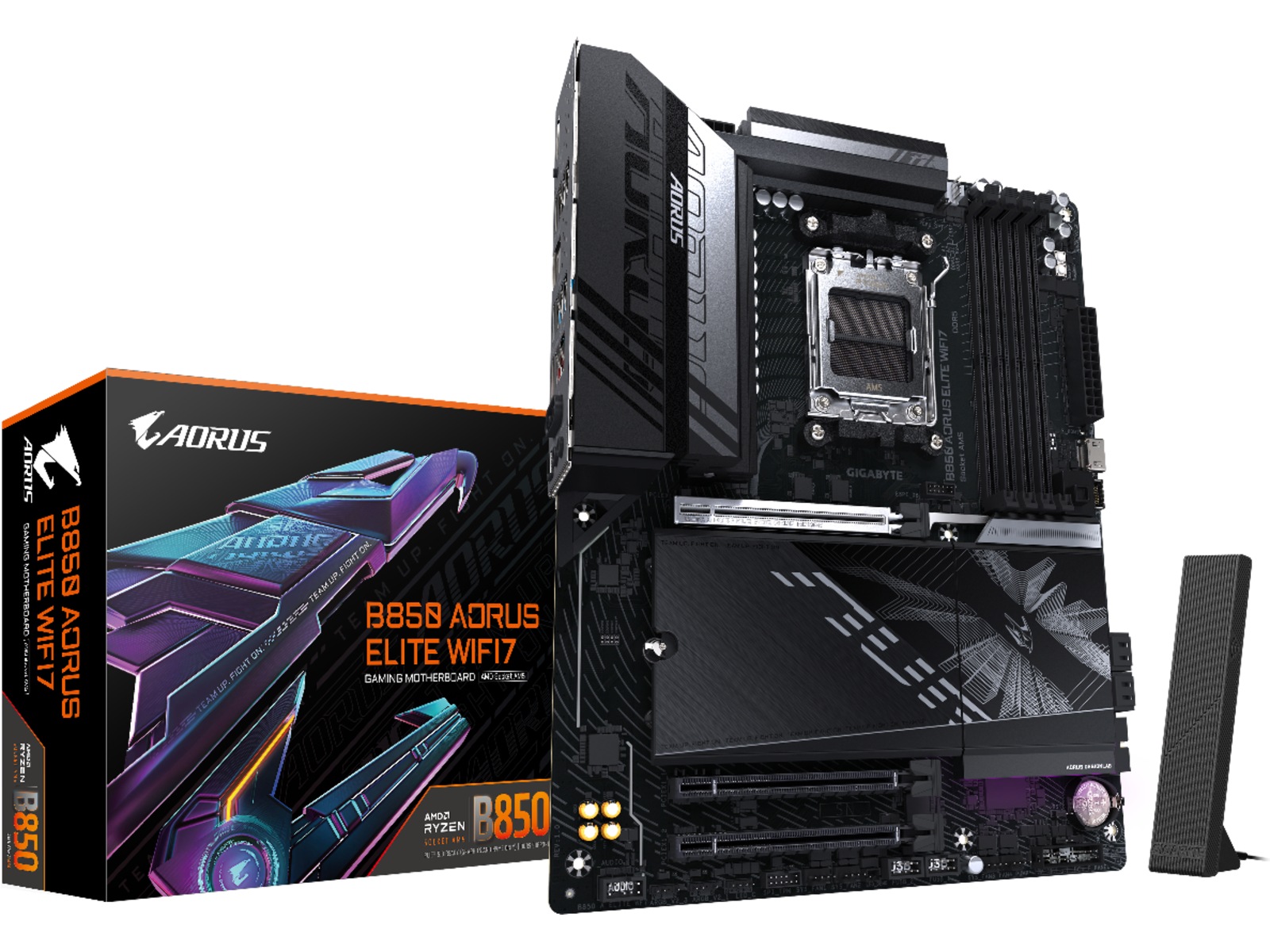 Gigabyte B850 AORUS ELITE WF7 Moderkort AMD Socket