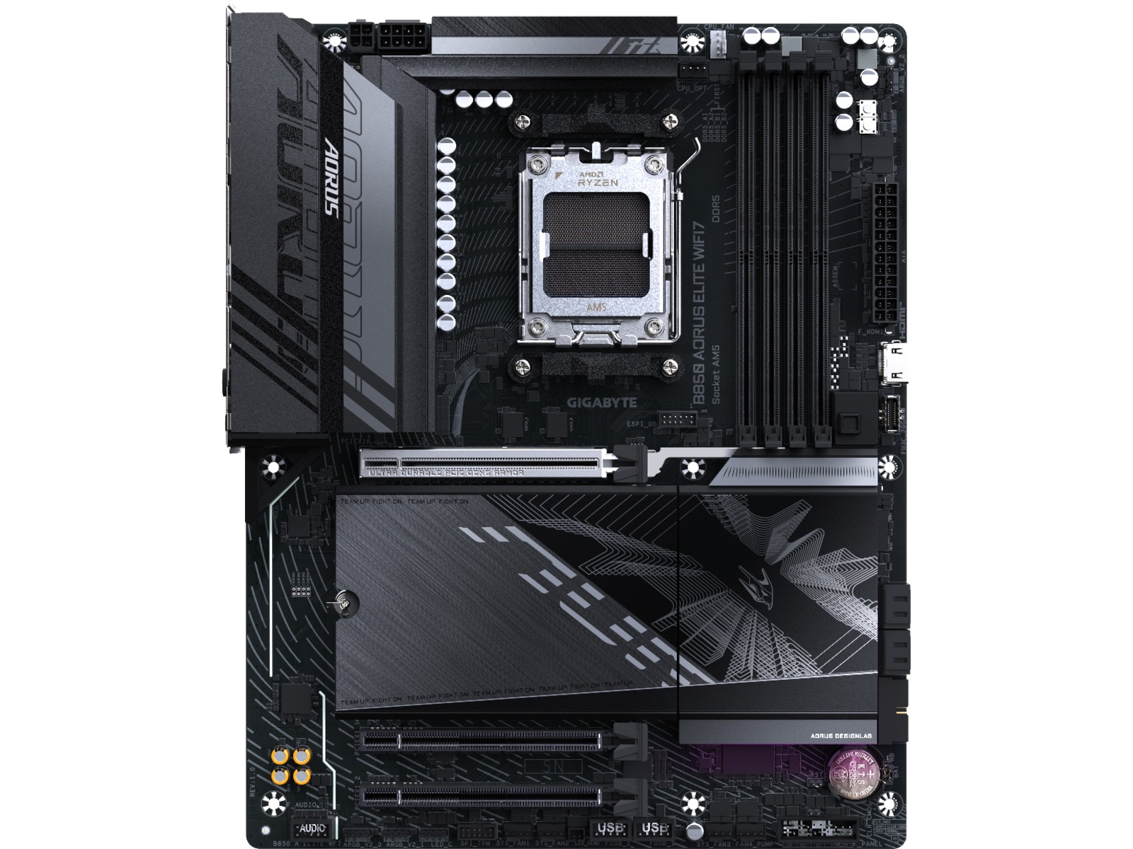 Gigabyte B850 AORUS ELITE WF7 Moderkort AMD Socket