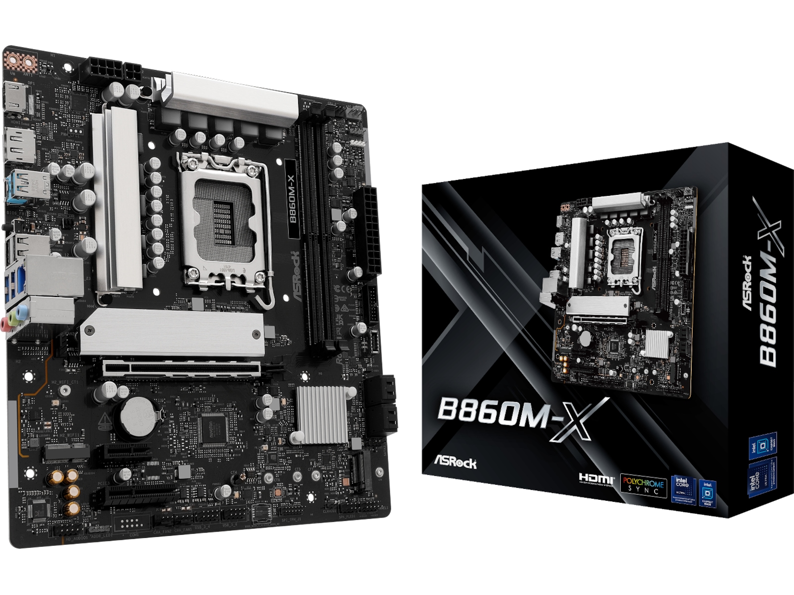 ASRock B860M-X Moderkort Intel Socket