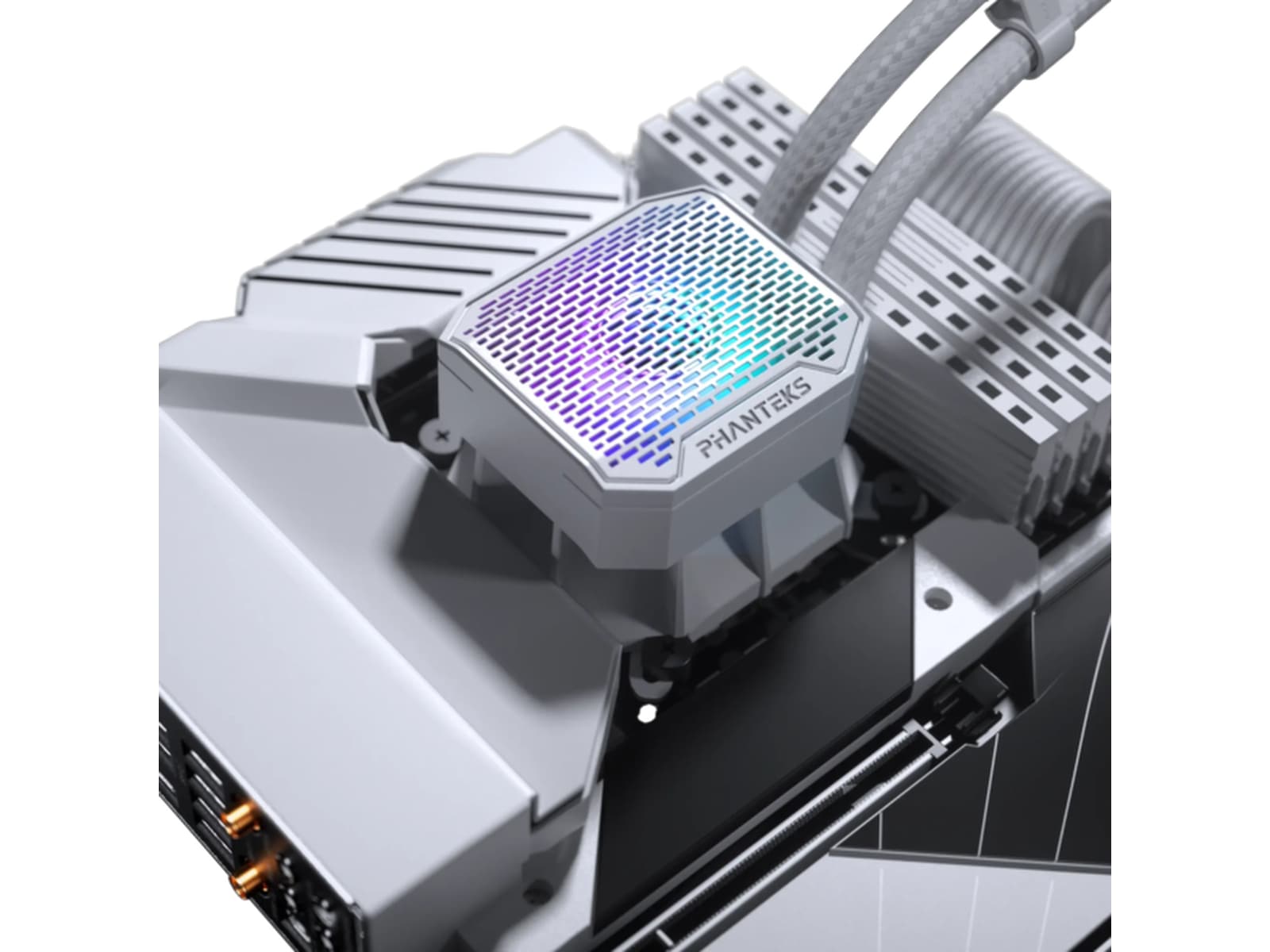 Phanteks Glacier One 360 M25 G2 Kylare (vit) CPU - Vattenkylning