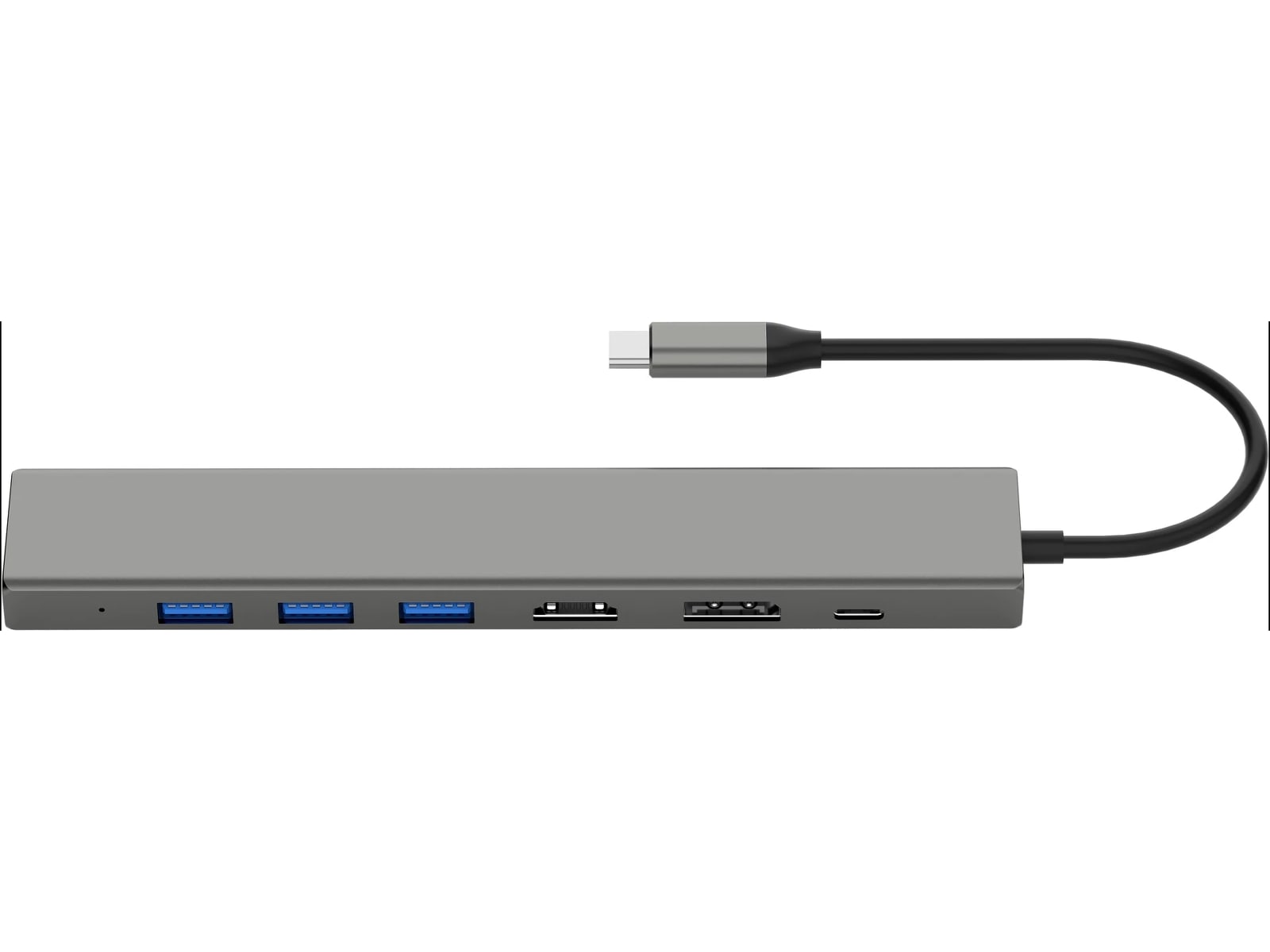 Andersson USB-H3410 7-i-1 USB-hubb Dockningsstation och USB-hub