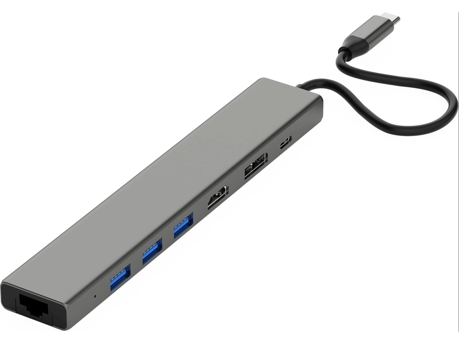 Andersson USB-H3410 7-i-1 USB-hubb Dockningsstation och USB-hub