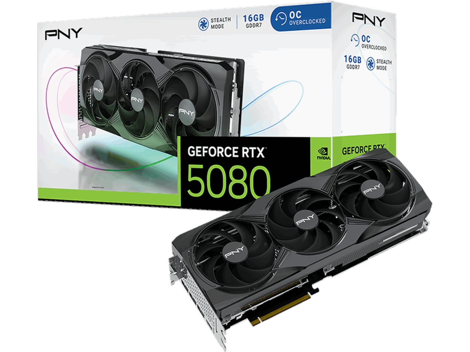 PNY GeForce RTX 5080 OC Grafikkort