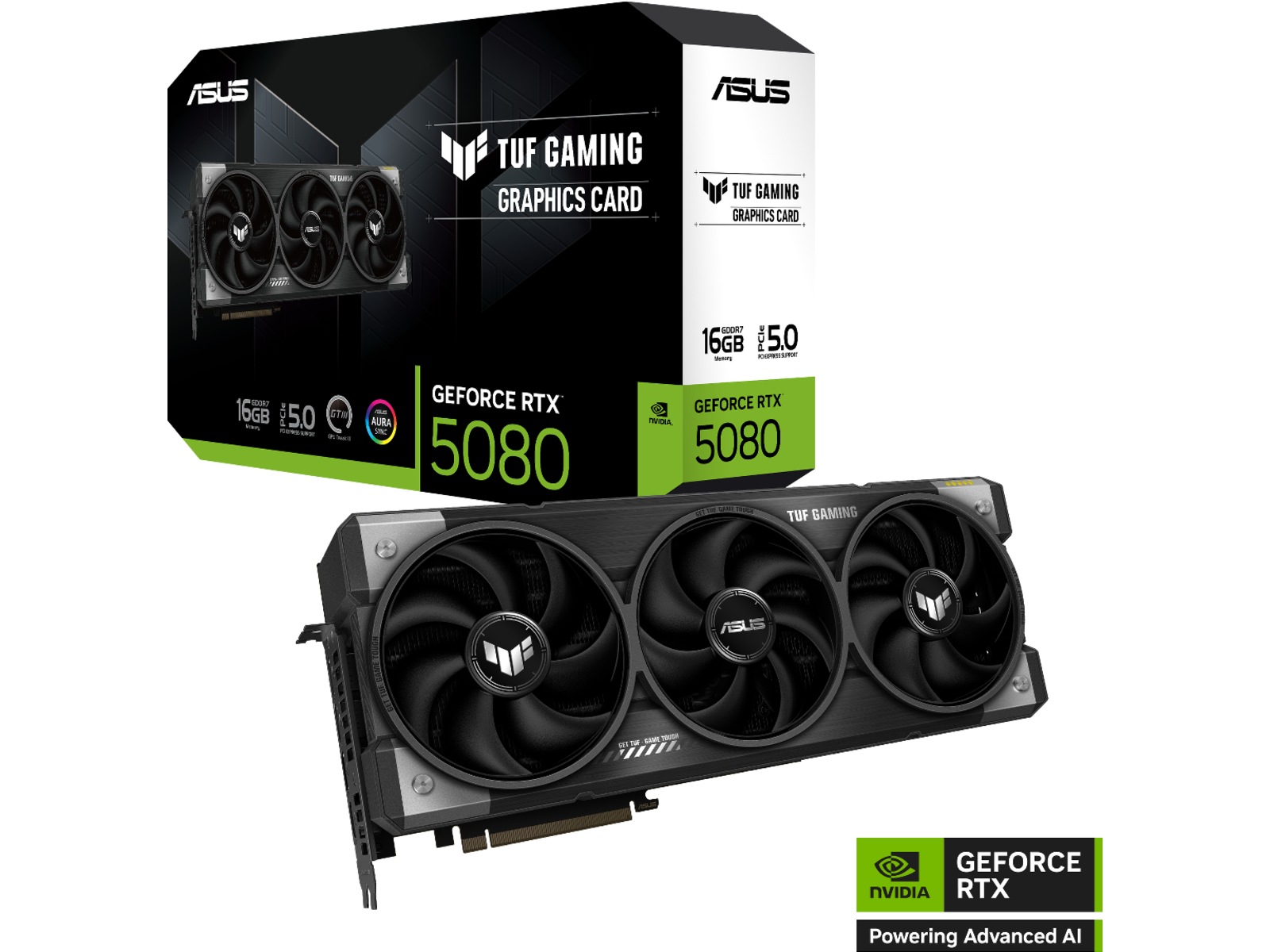 ASUS TUF Gaming GeForce RTX 5080 Grafikkort
