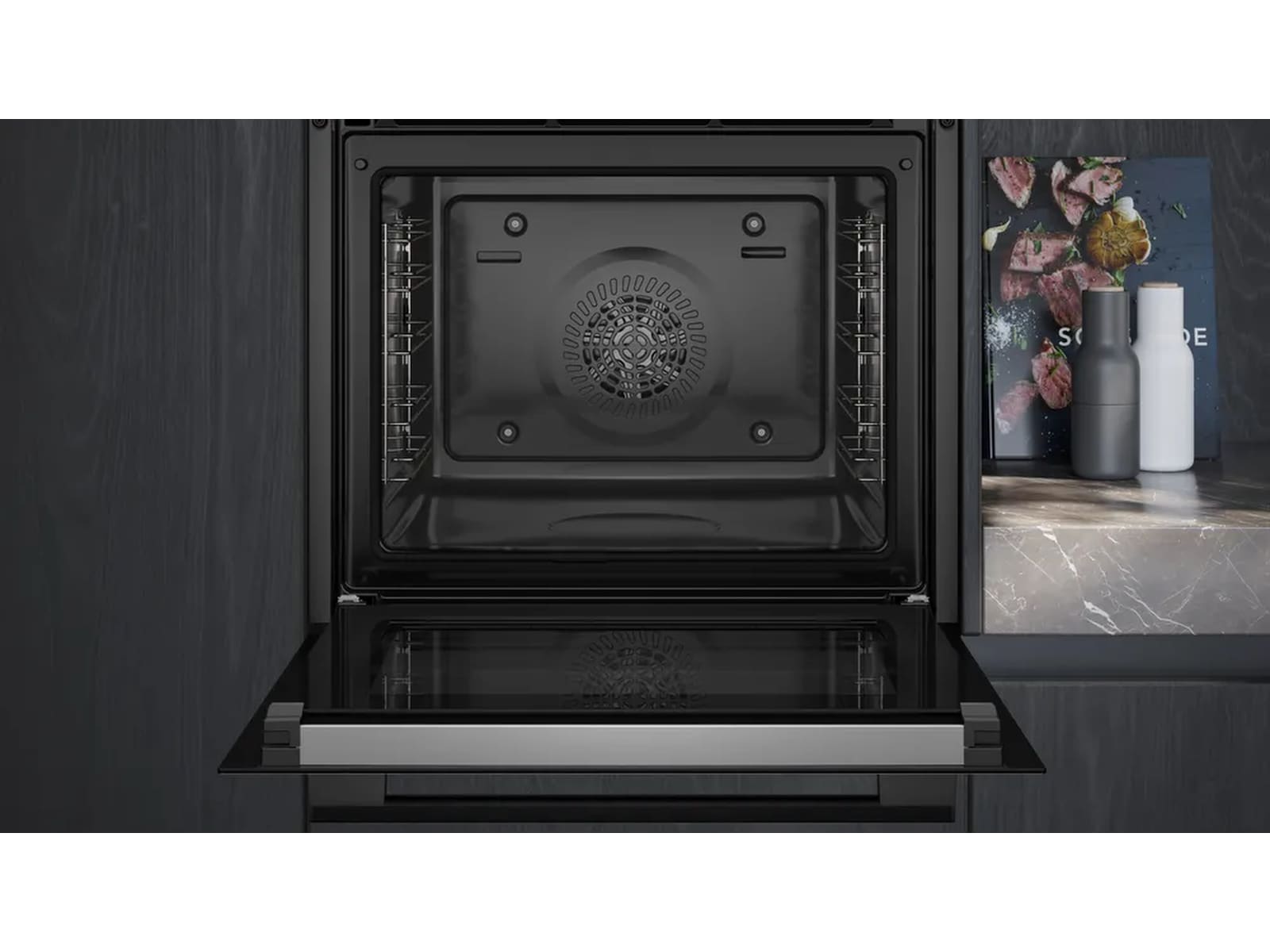 Siemens HB271ABS3 iQ300 Inbyggnadsugn (stål) Ugn