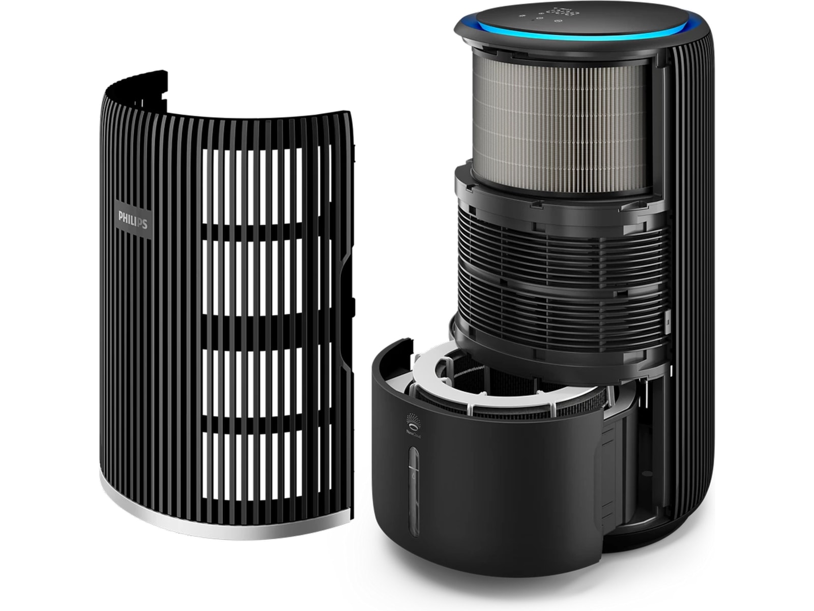 Philips PureProtect Water 3400 Series Smart 2-i-1 luftrenare och luftfuktare Luftrenare