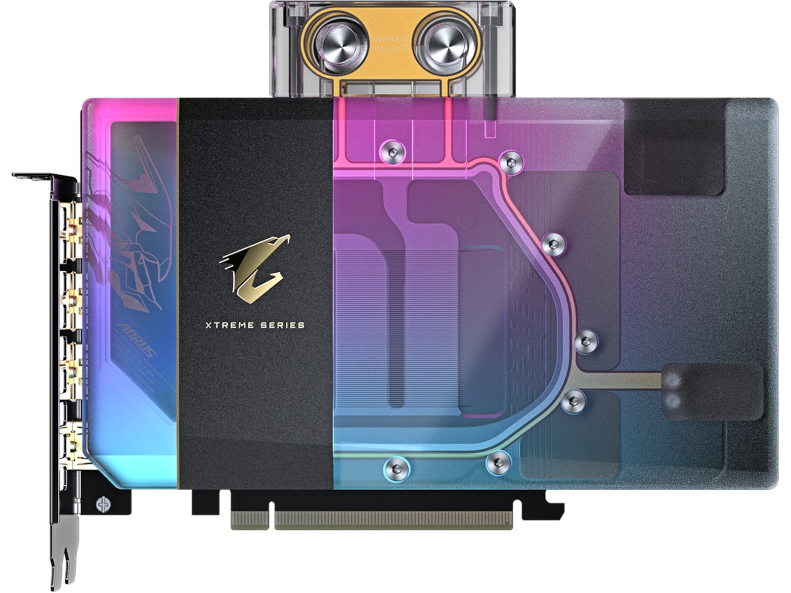 Gigabyte Aorus GeForce RTX 5080 XTREME WATERFORCE WB Grafikkort