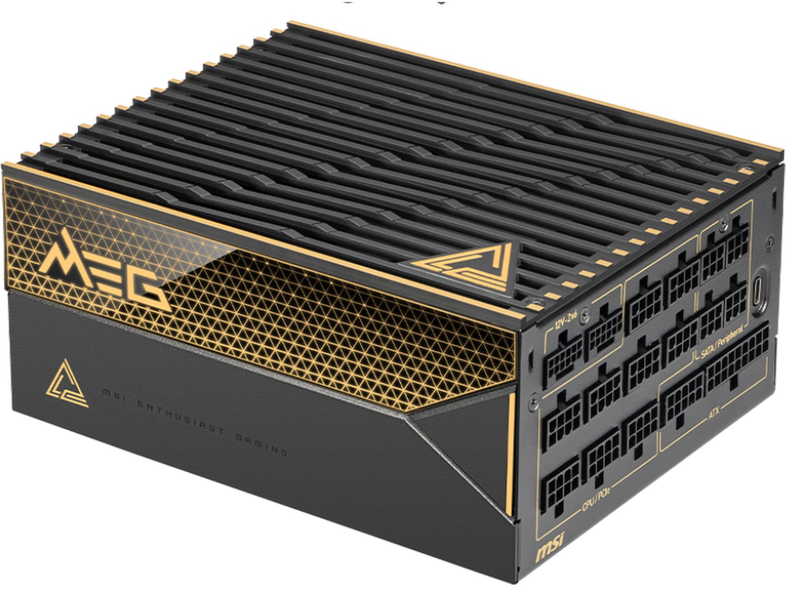 MEG Ai1600T PCIE 5 Nätaggregat