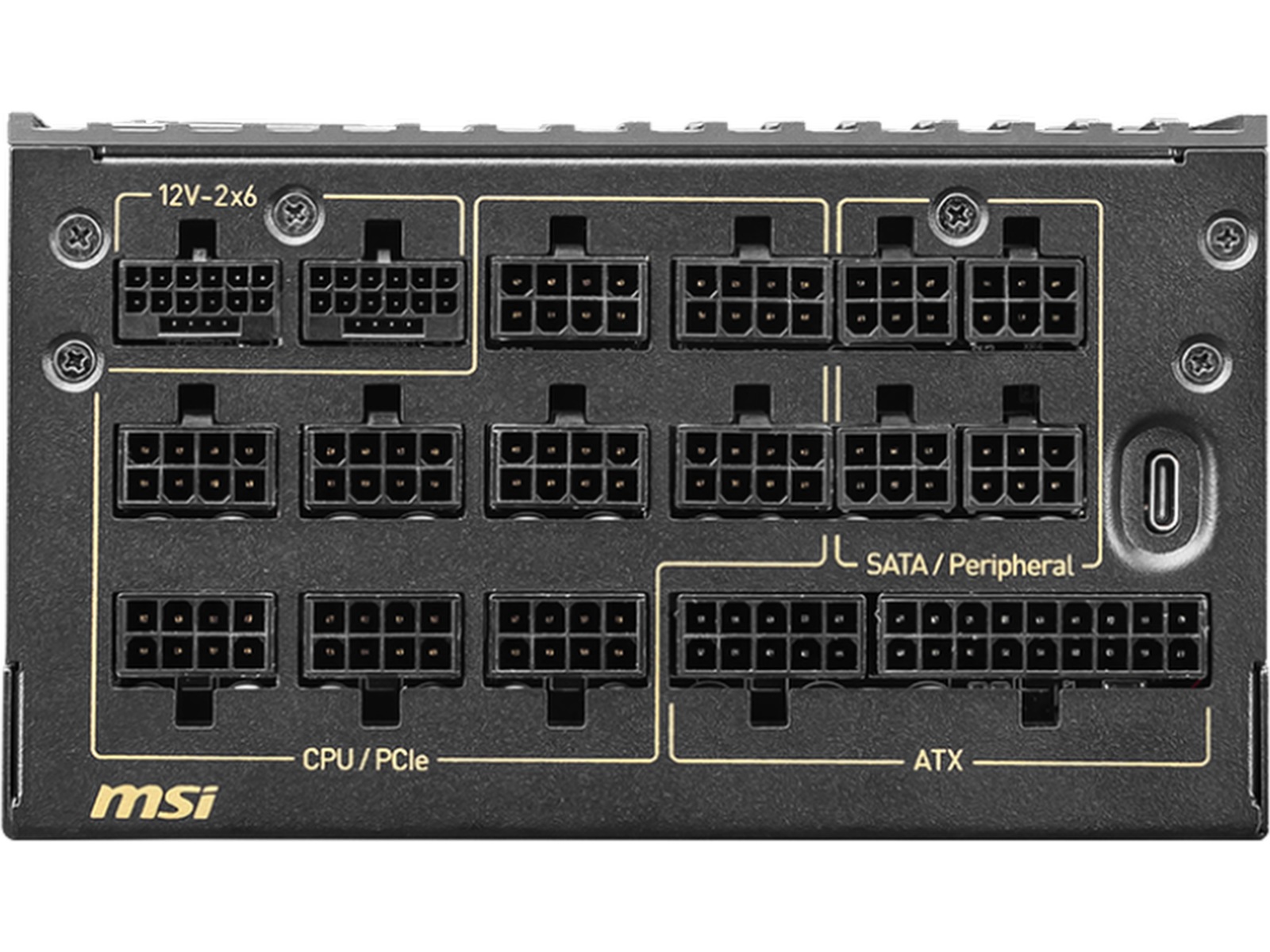 MEG Ai1600T PCIE 5 Nätaggregat