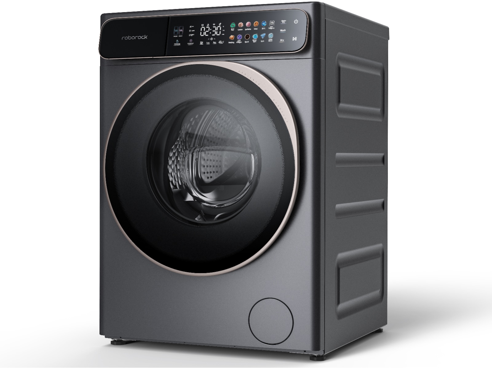 Roborock ZEO One tvätt-/torrkombimaskin (Grå) Kombinerad tvättmaskin och torktumlare