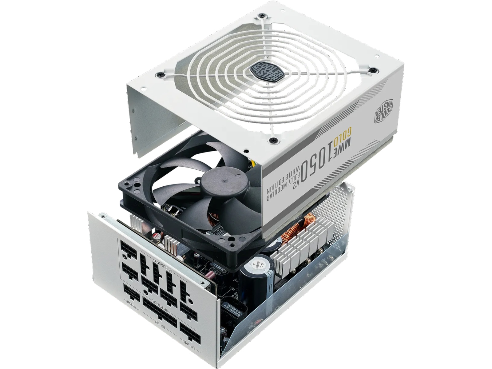 Cooler Master MWE Gold 1050 V2 PSU (vit) Nätaggregat