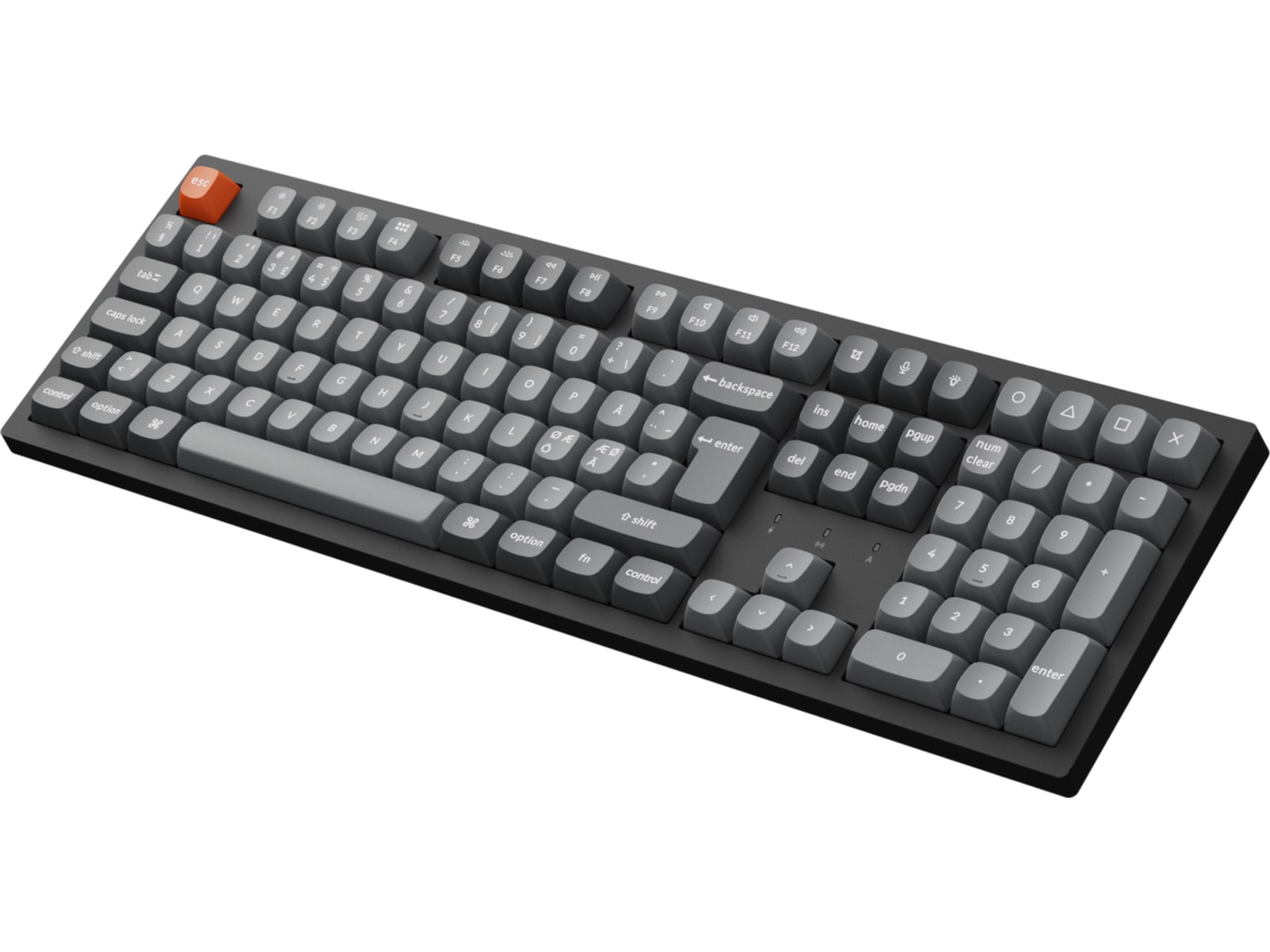 Keychron K10 MAX trådlöst gamingtangentbord (super brown) Gamingtangentbord